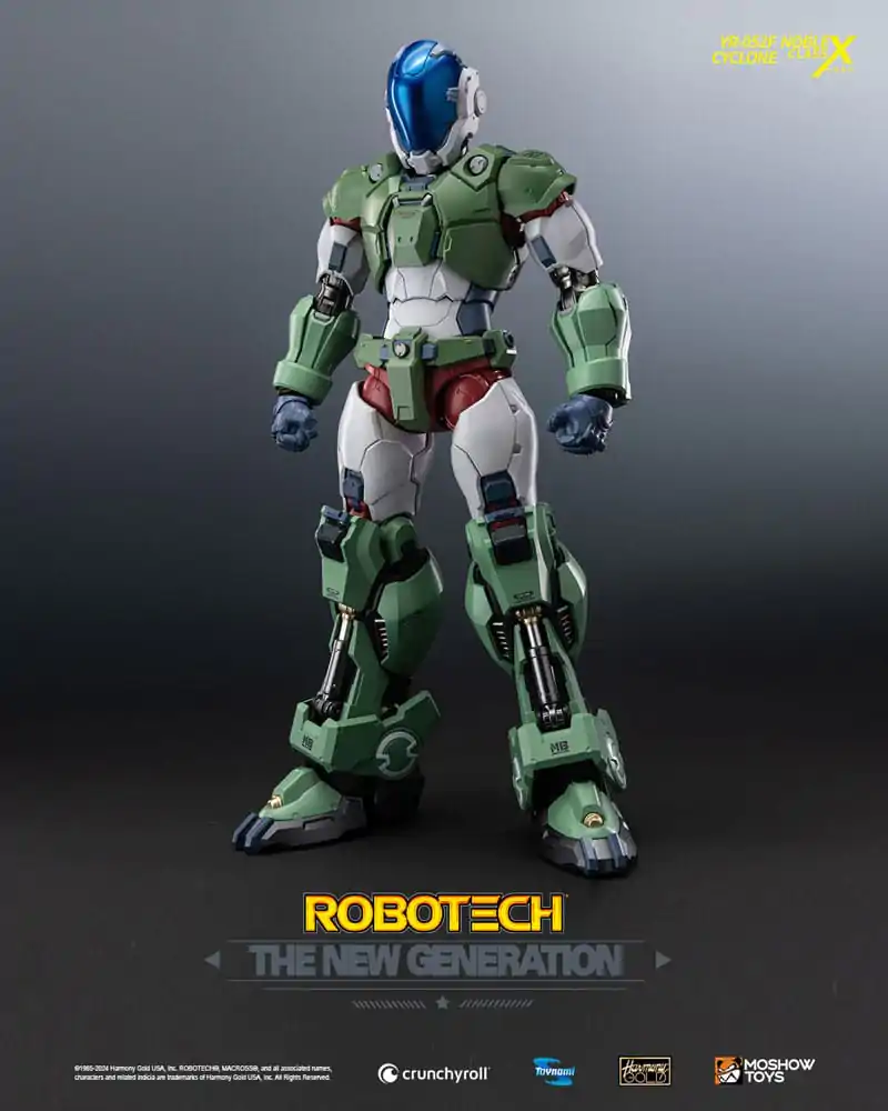 Figurina de actiune Robotech The New Generation YR-052F Transformable Cyclone 29 cm poza produsului