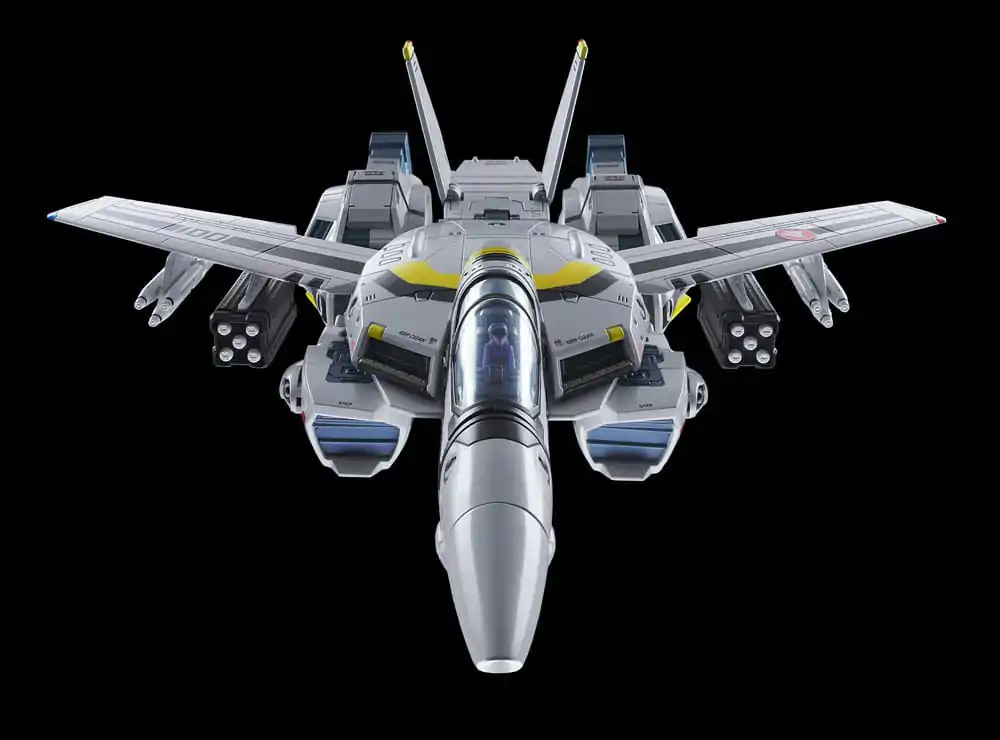 Robotech Veritech Diecast Figurina de actiune Veritech VF-1S Transformabila 21 cm poza produsului