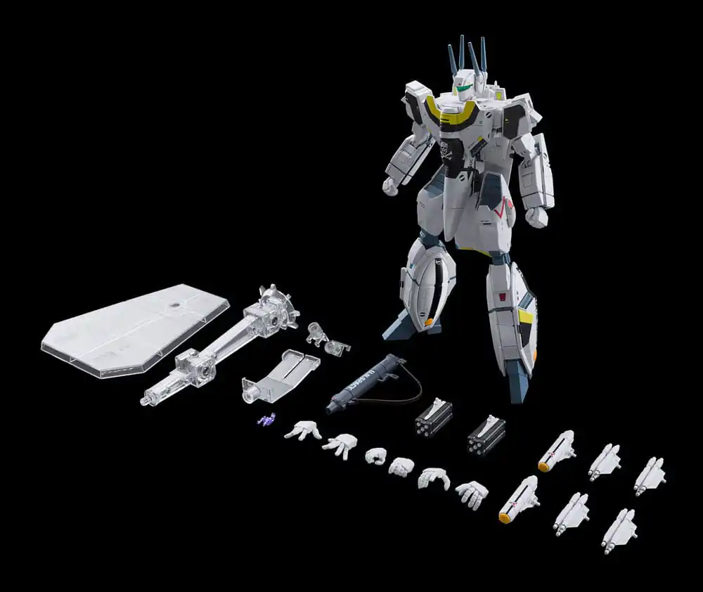 Robotech Veritech Diecast Figurina de actiune Veritech VF-1S Transformabila 21 cm poza produsului