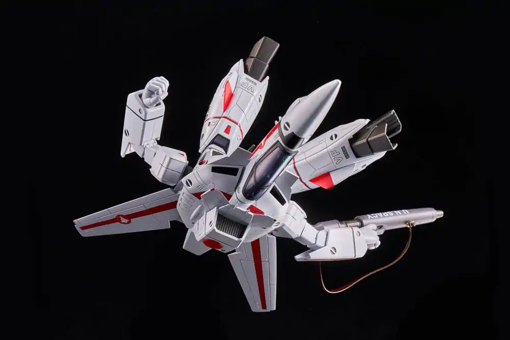 Figurină de acțiune din metal turnat Robotech Veritech VF-1J Guardian 15 cm poza produsului