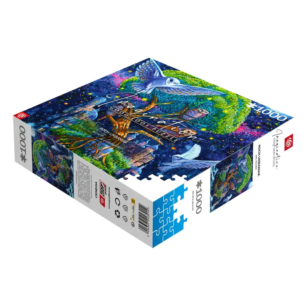 Roch Urbaniak Imagination Puzzle Insula Bufnițelor / Wyspa Sów (1000 piese) poza produsului