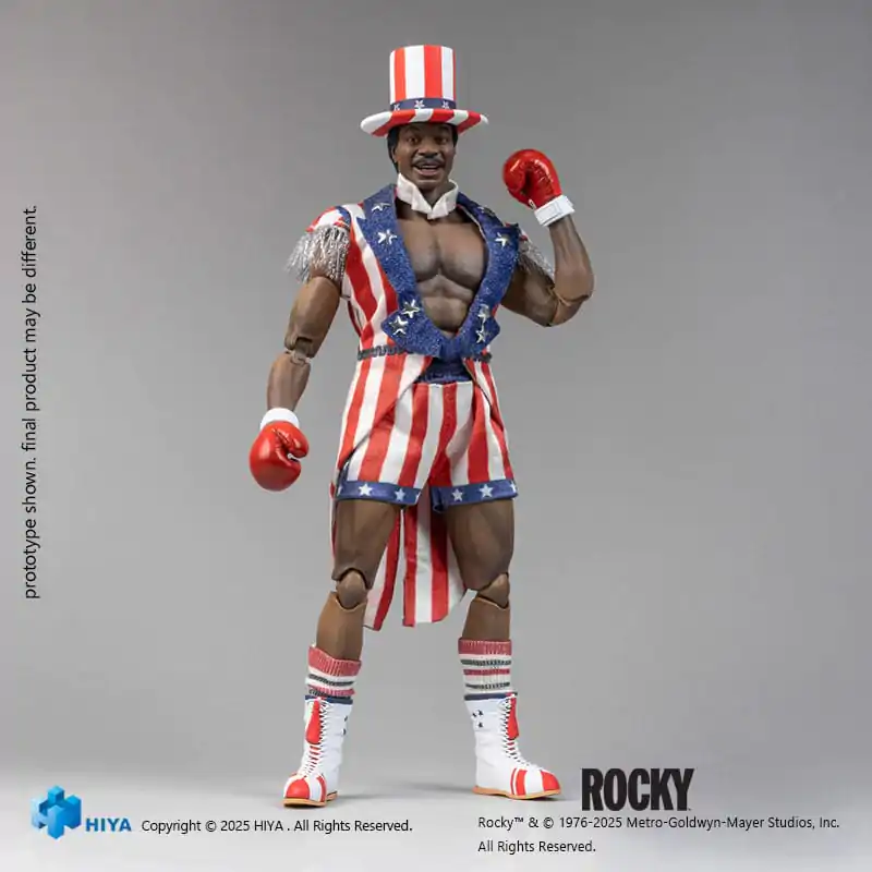 Rocky Exquisite Super Series Figurina de actiune 1/12 Apollo 16 cm poza produsului