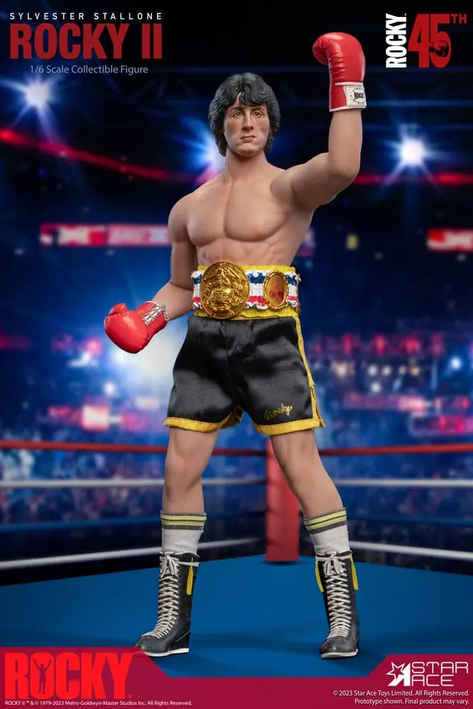 Rocky II Statuie 1/6 Rocky Deluxe Version 30 cm poza produsului