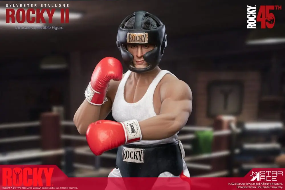 Rocky II Statuie 1/6 Rocky Deluxe Version 30 cm poza produsului