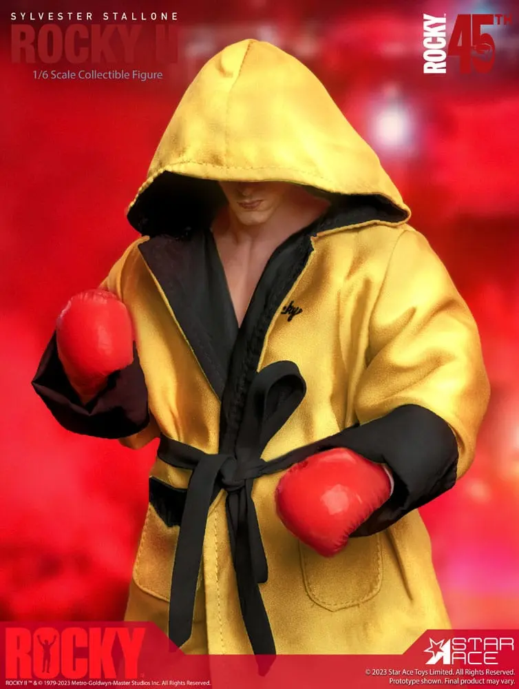 Rocky II Statuie 1/6 Rocky Deluxe Version 30 cm poza produsului