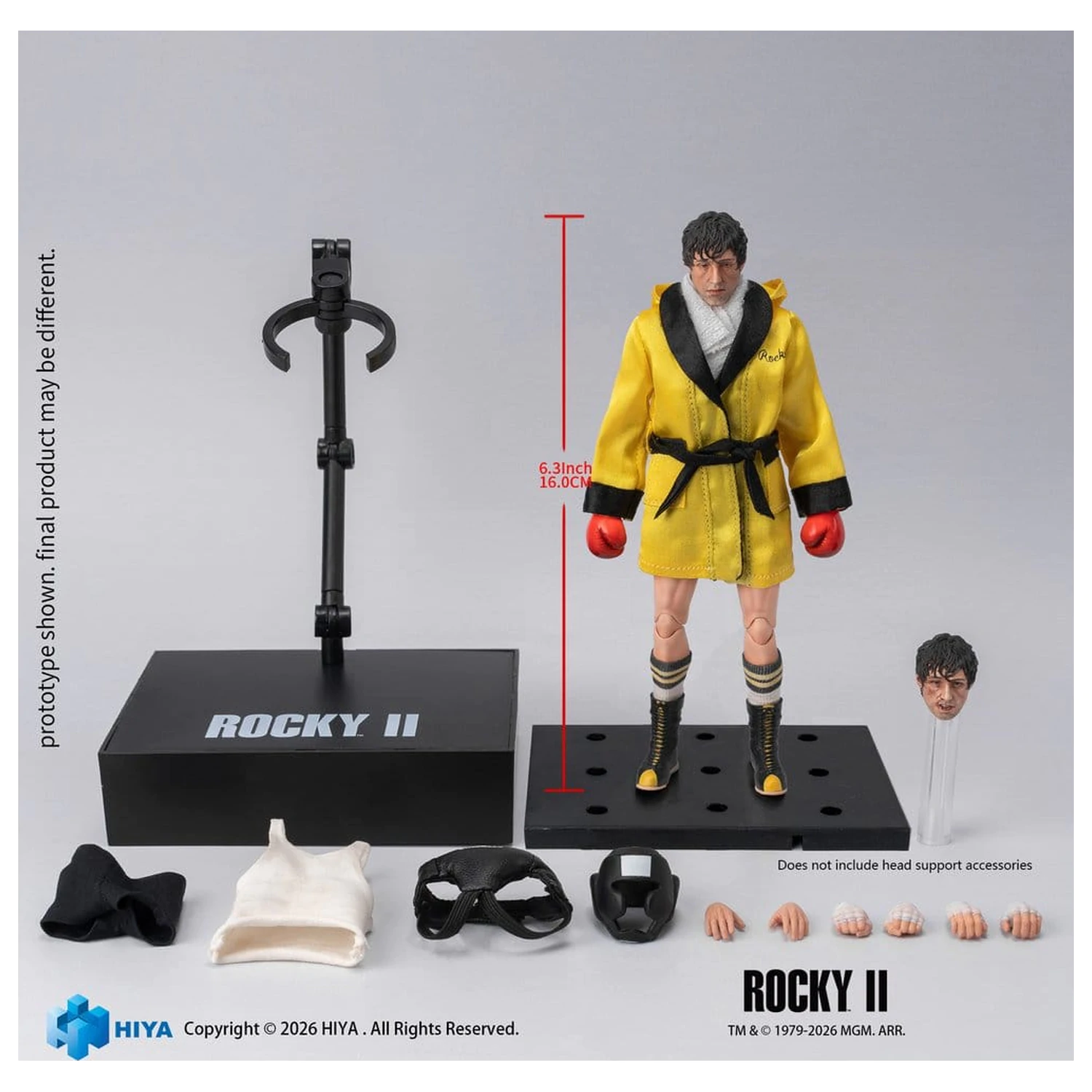 Rocky II Exquisite Super Figurina de actiune 1/12 Rocky Boxer Versiune 16 cm poza produsului