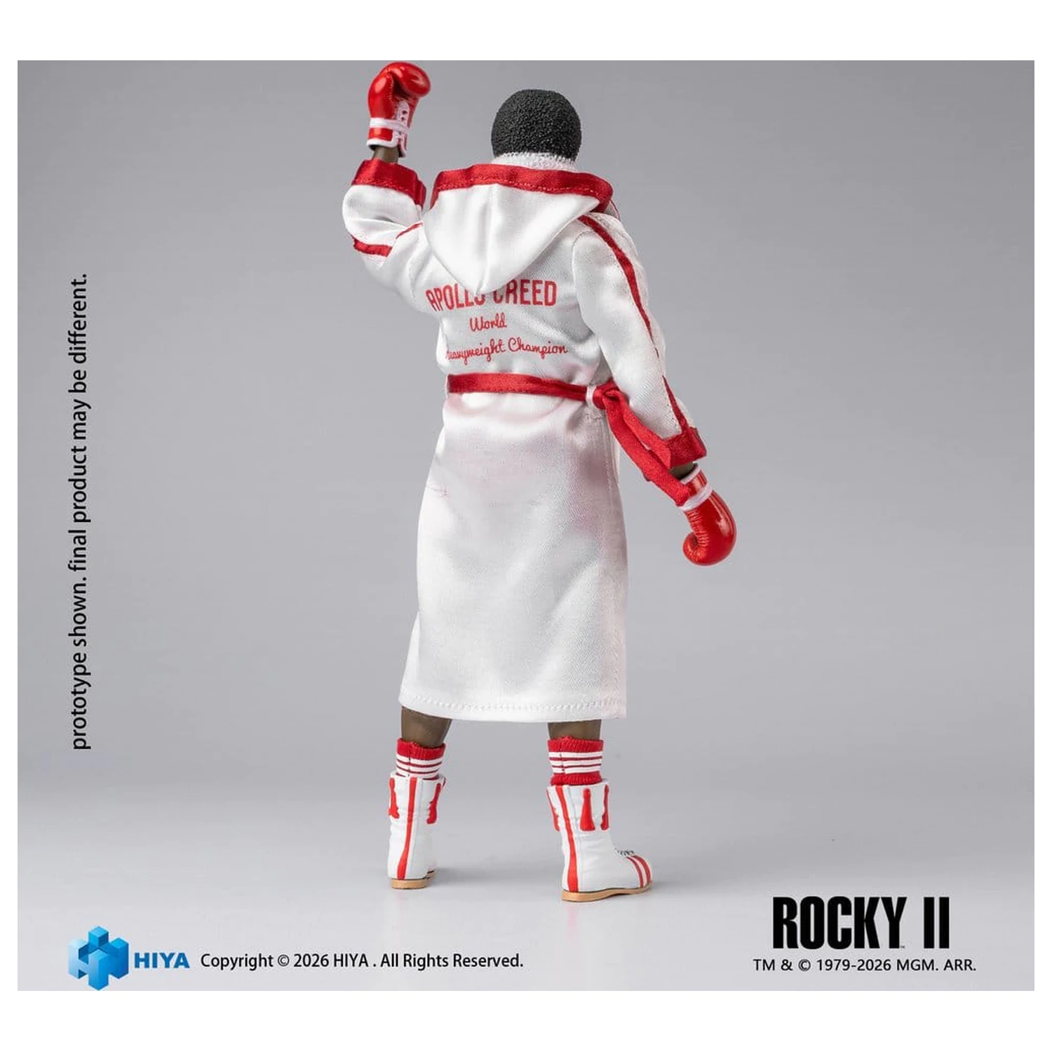 Rocky II Exquisite Super Figurina de actiune 1/12 Apollo 16 cm poza produsului