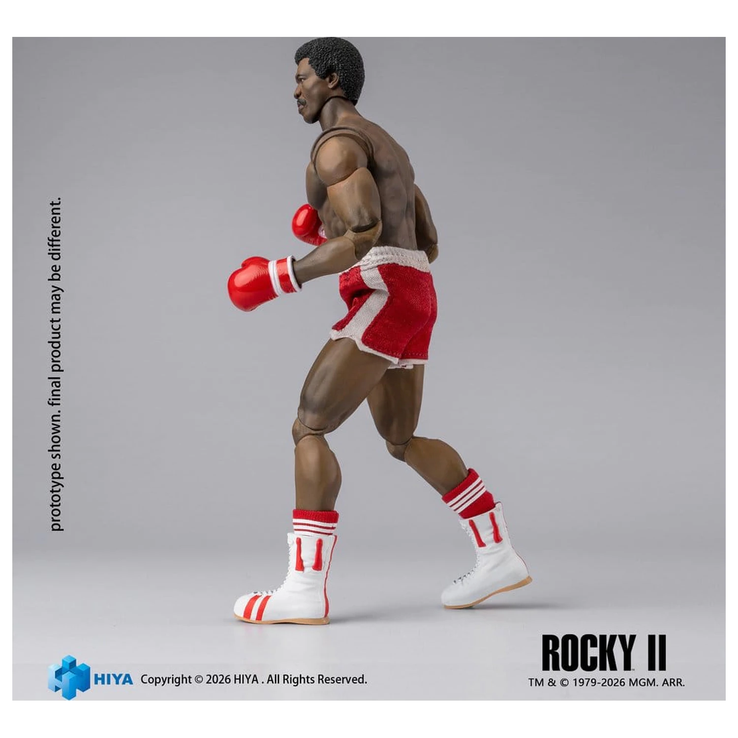 Rocky II Exquisite Super Figurina de actiune 1/12 Apollo 16 cm poza produsului