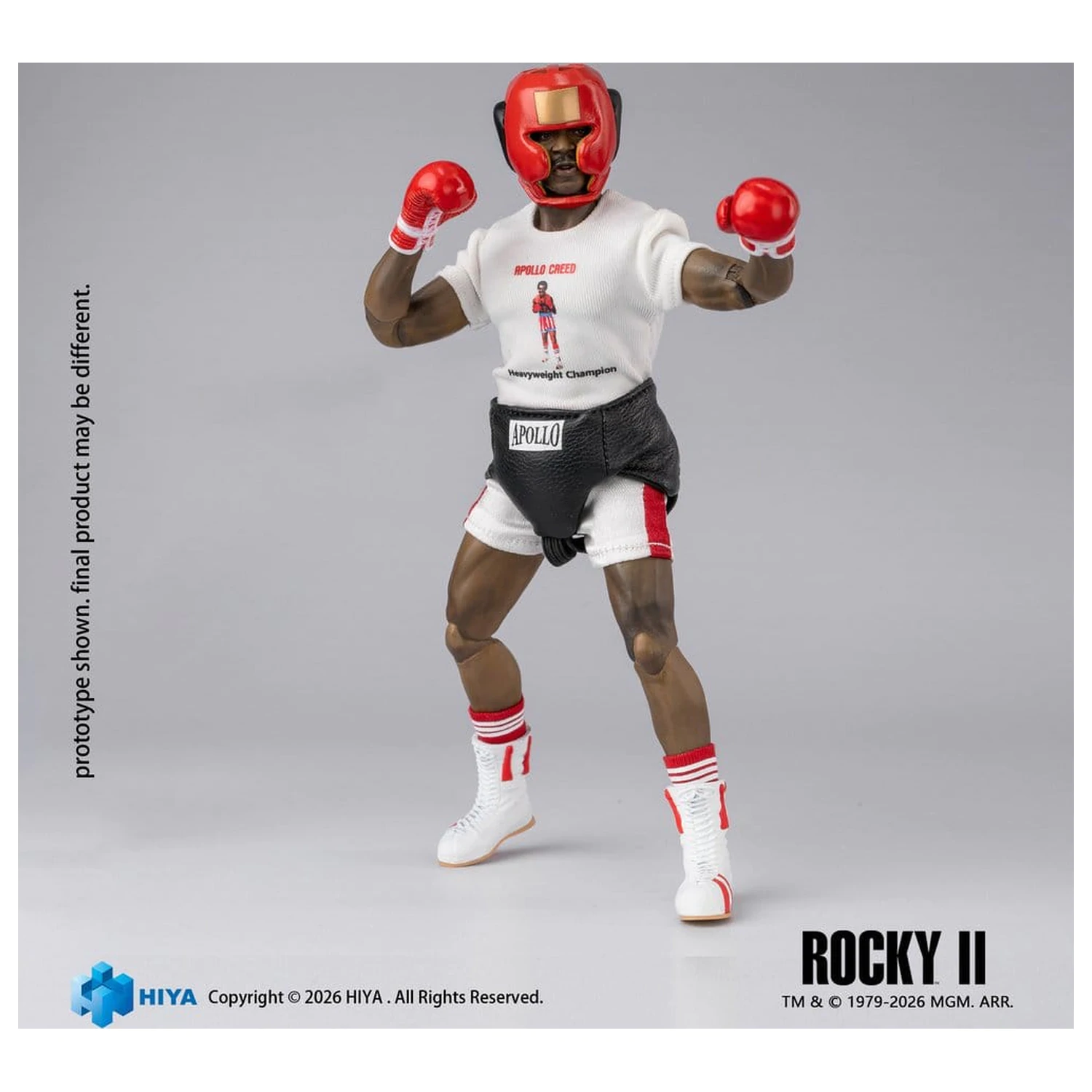 Rocky II Exquisite Super Figurina de actiune 1/12 Apollo 16 cm poza produsului