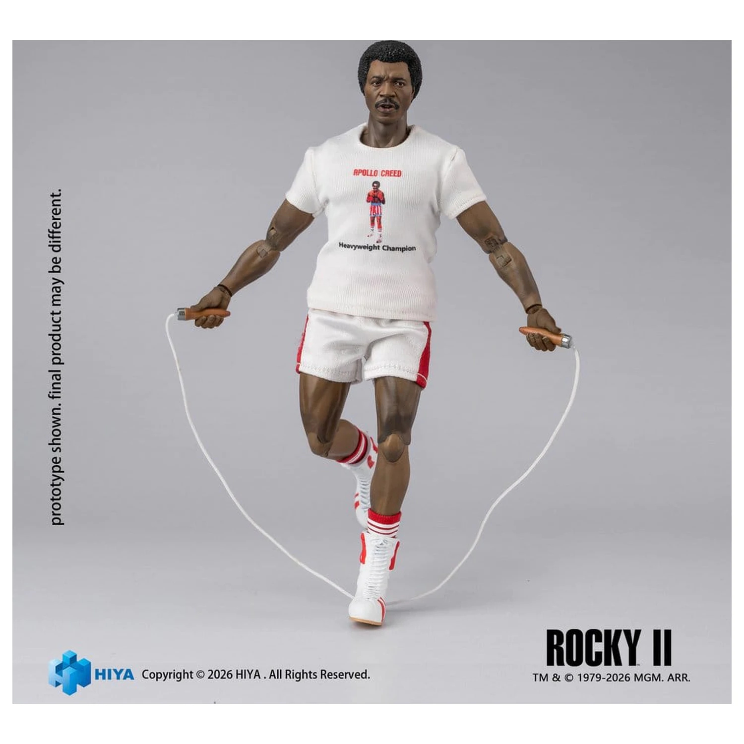 Rocky II Exquisite Super Figurina de actiune 1/12 Apollo 16 cm poza produsului