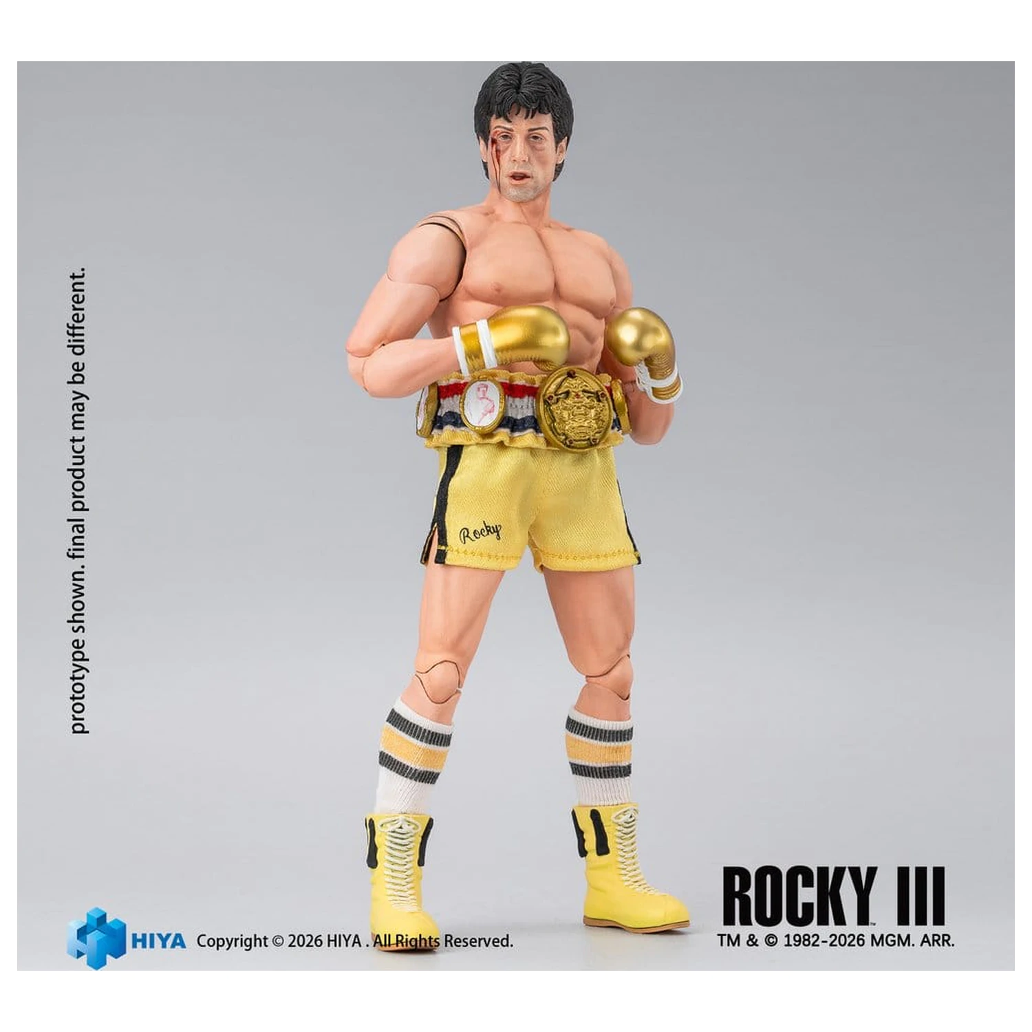 Rocky III Exquisite Super Figurina de actiune 1/12 Rocky Boxer Versiune 16 cm poza produsului