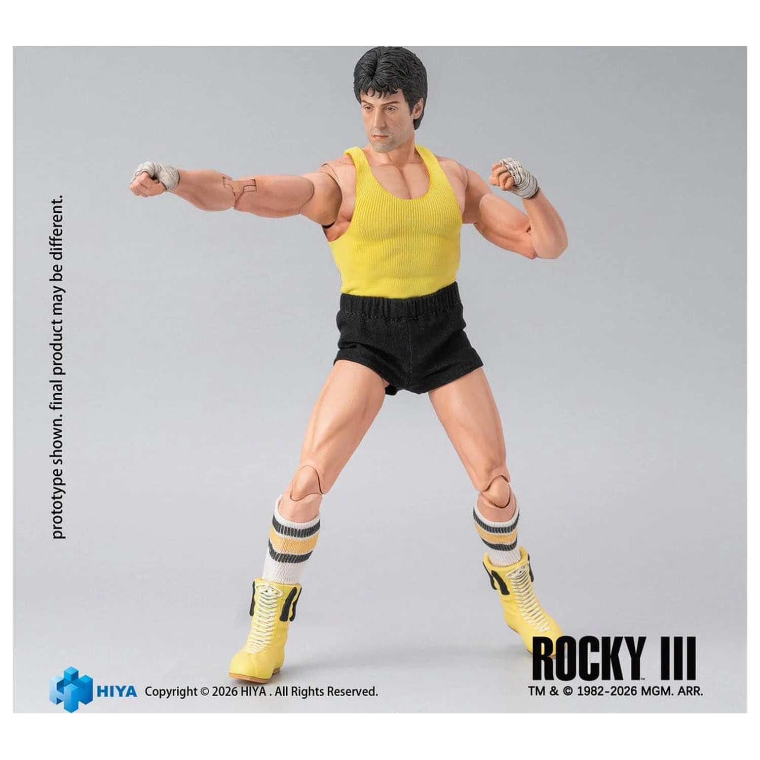 Rocky III Exquisite Super Figurina de actiune 1/12 Rocky Boxer Versiune 16 cm poza produsului