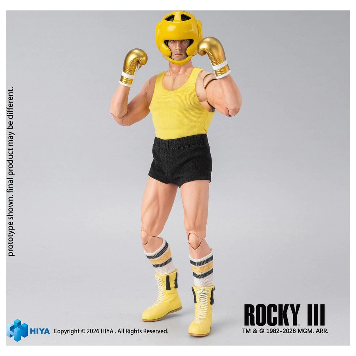 Rocky III Exquisite Super Figurina de actiune 1/12 Rocky Boxer Versiune 16 cm poza produsului