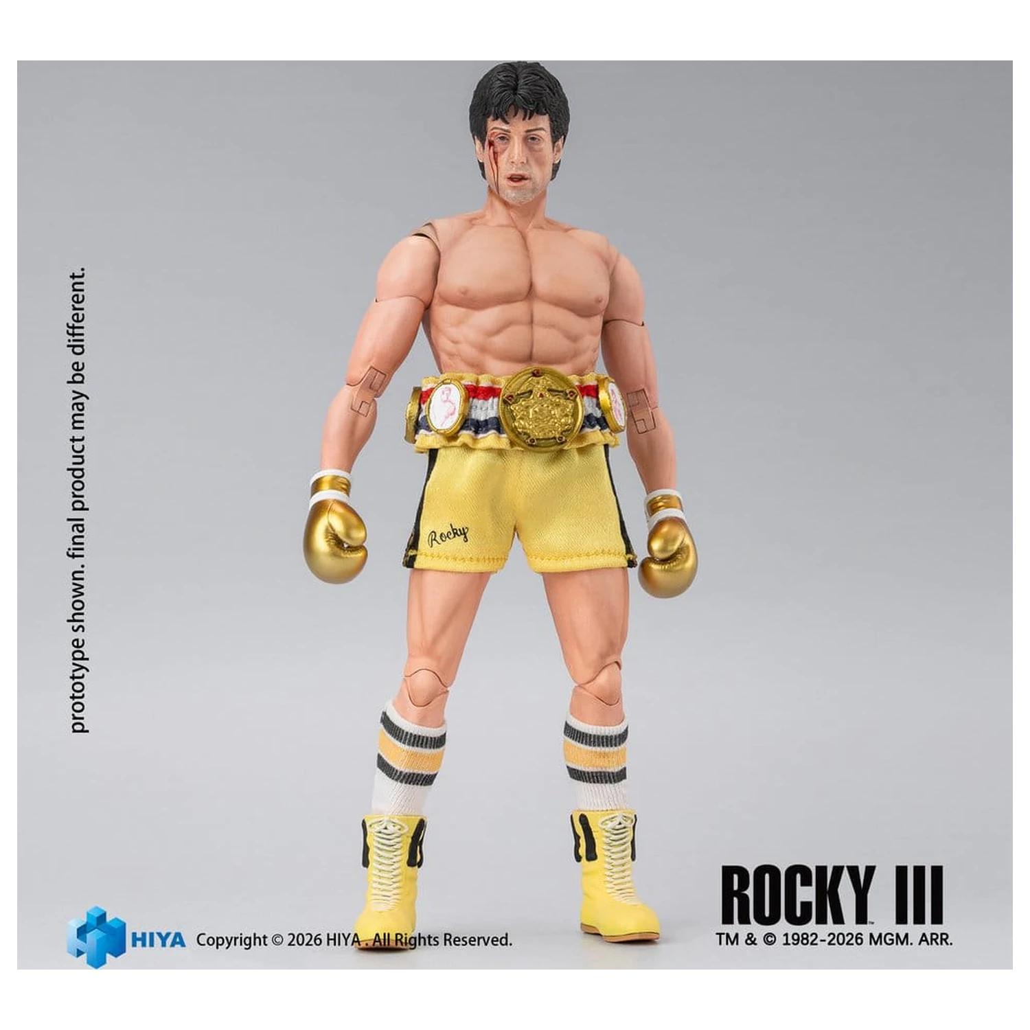 Rocky III Exquisite Super Figurina de actiune 1/12 Rocky Boxer Versiune 16 cm poza produsului