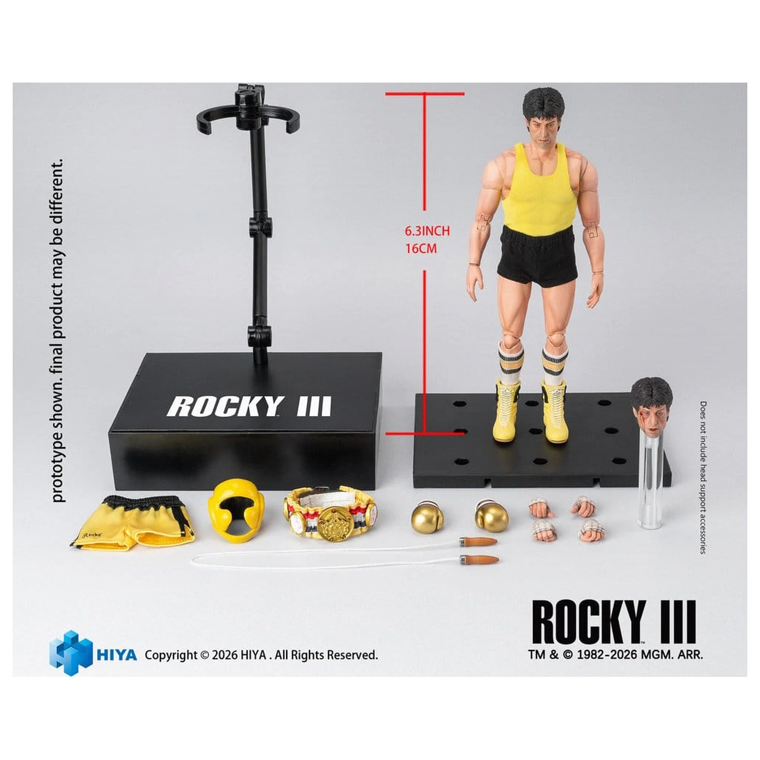 Rocky III Exquisite Super Figurina de actiune 1/12 Rocky Boxer Versiune 16 cm poza produsului