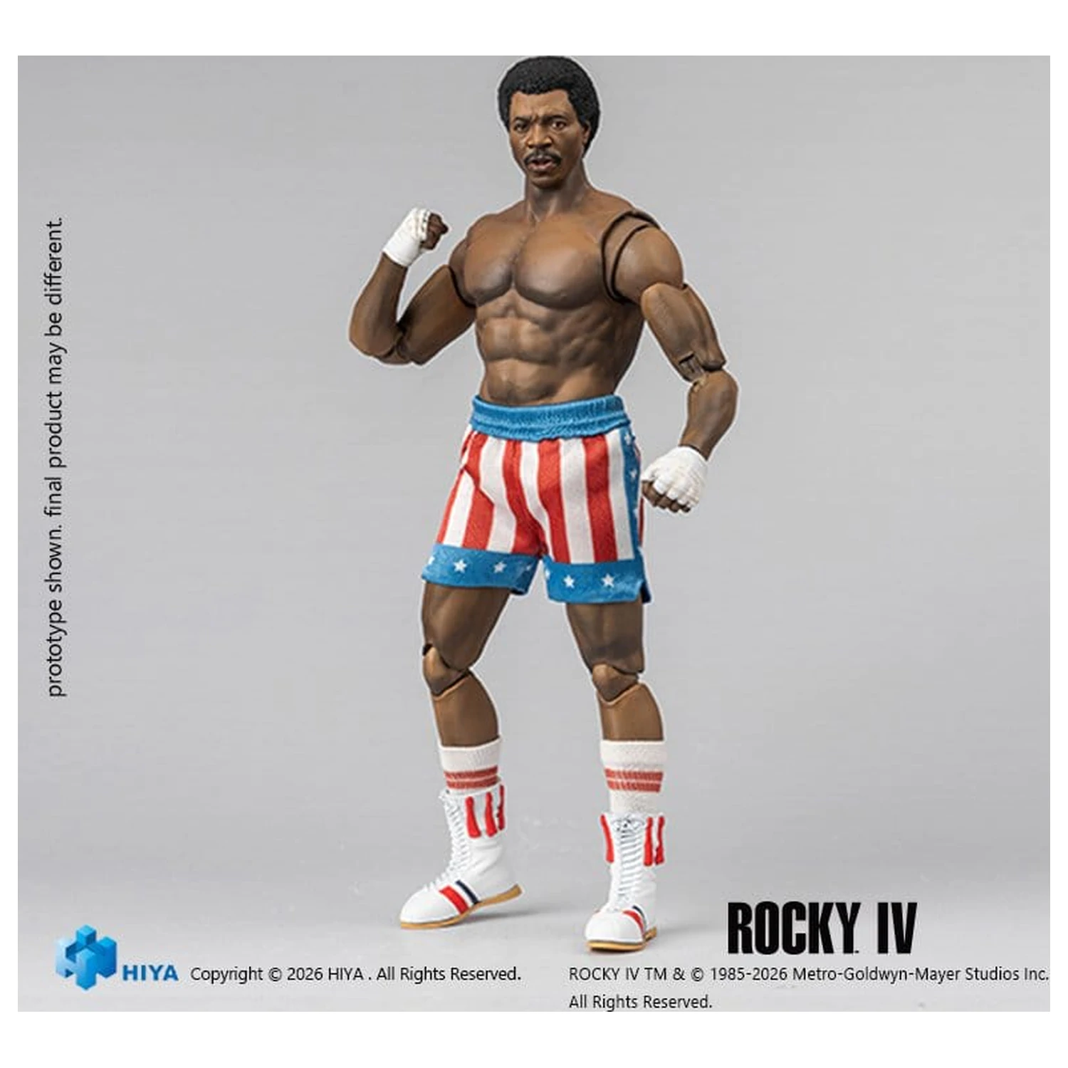 Rocky IV Exquisite Super Series Figurina de actiune 1/12 Apollo 16 cm poza produsului