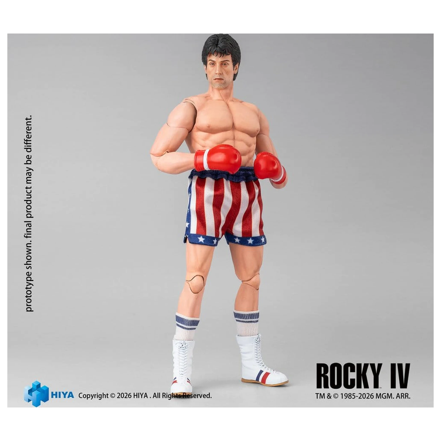 Rocky IV Exquisite Super Series Figurina de acțiune 1/12 Rocky Boxer Version 16 cm poza produsului