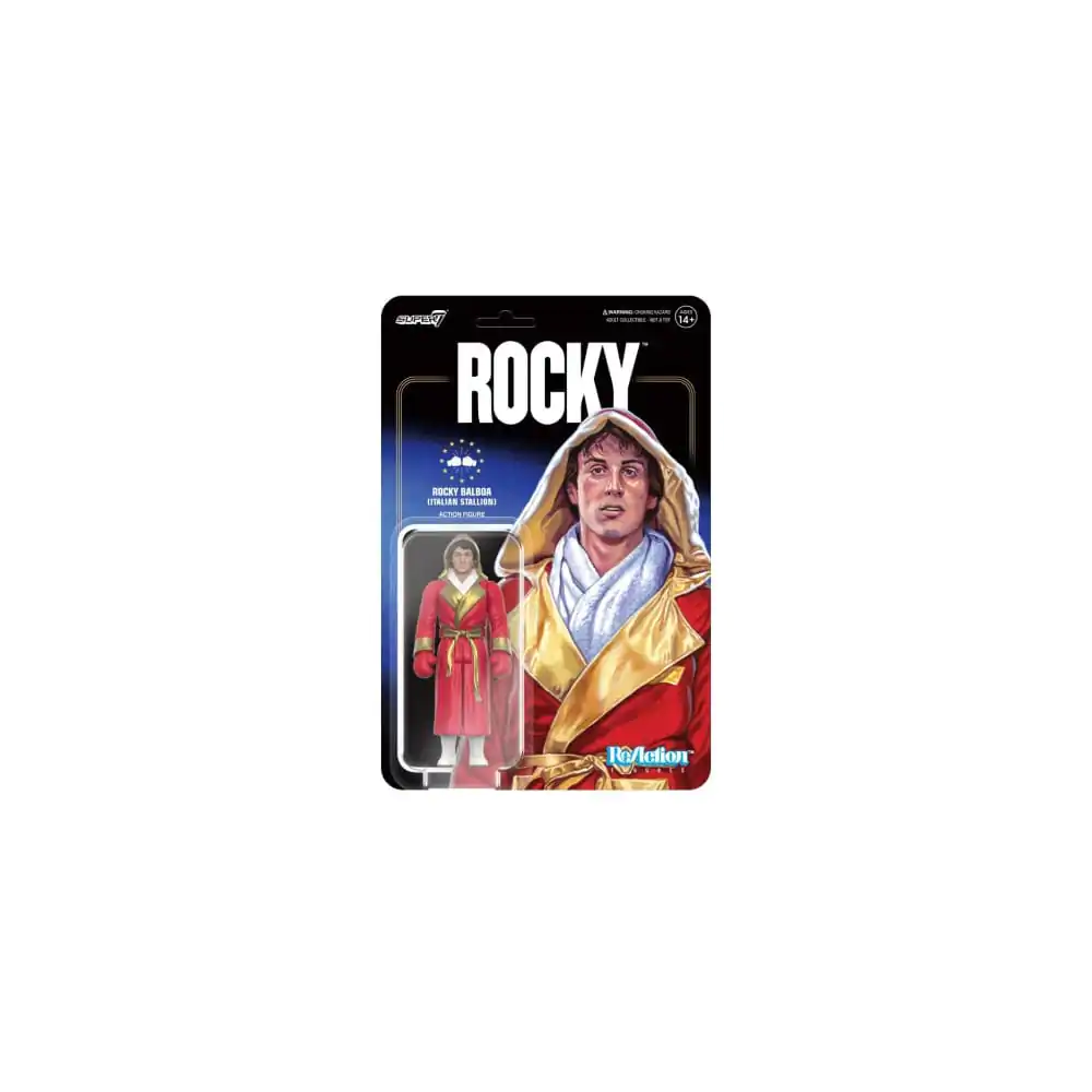 Figurină de acțiune Rocky ReAction Wave 03 Rocky Italian Stalone (Rocky I) 10 cm poza produsului