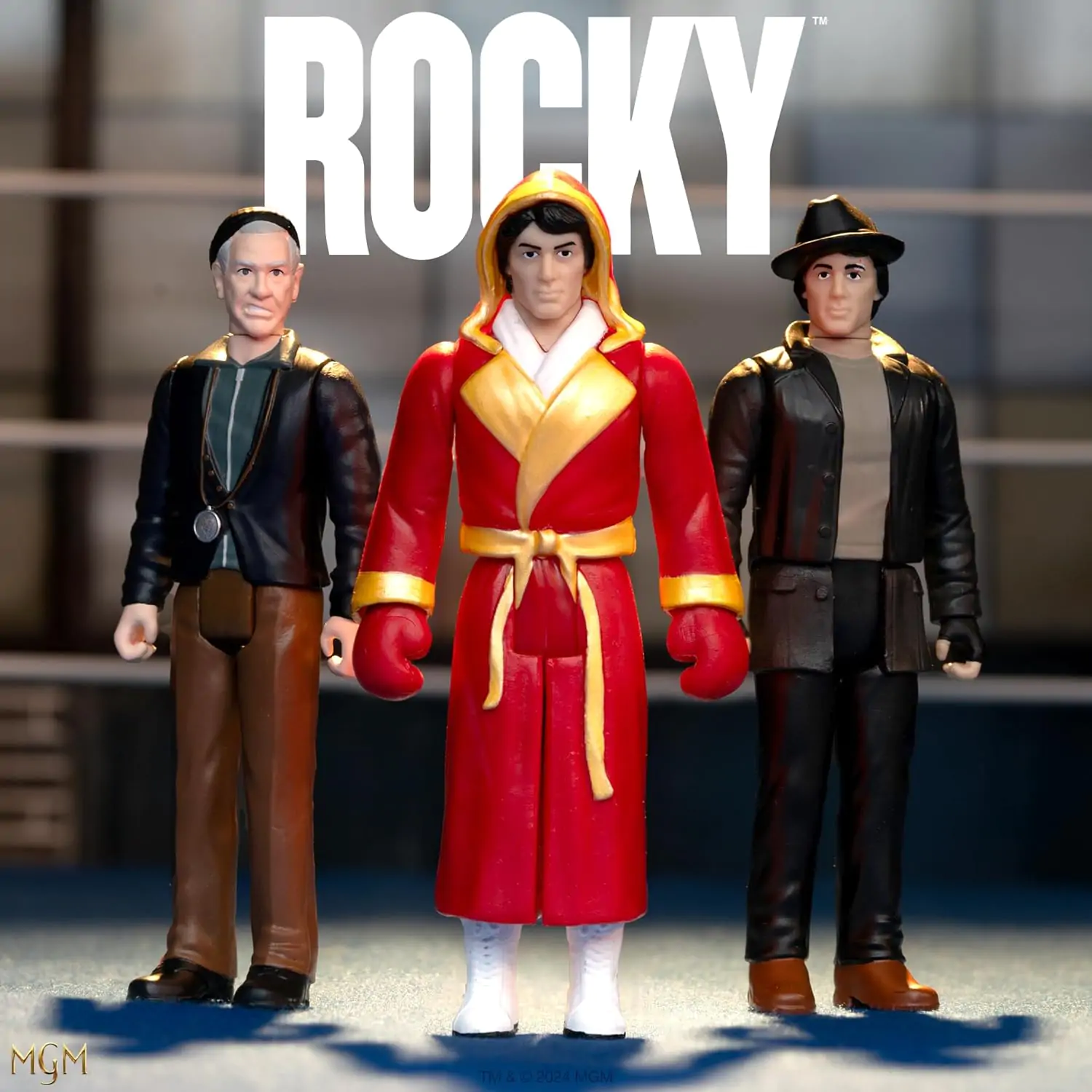Figurină de acțiune Rocky ReAction Wave 03 Rocky Italian Stalone (Rocky I) 10 cm poza produsului
