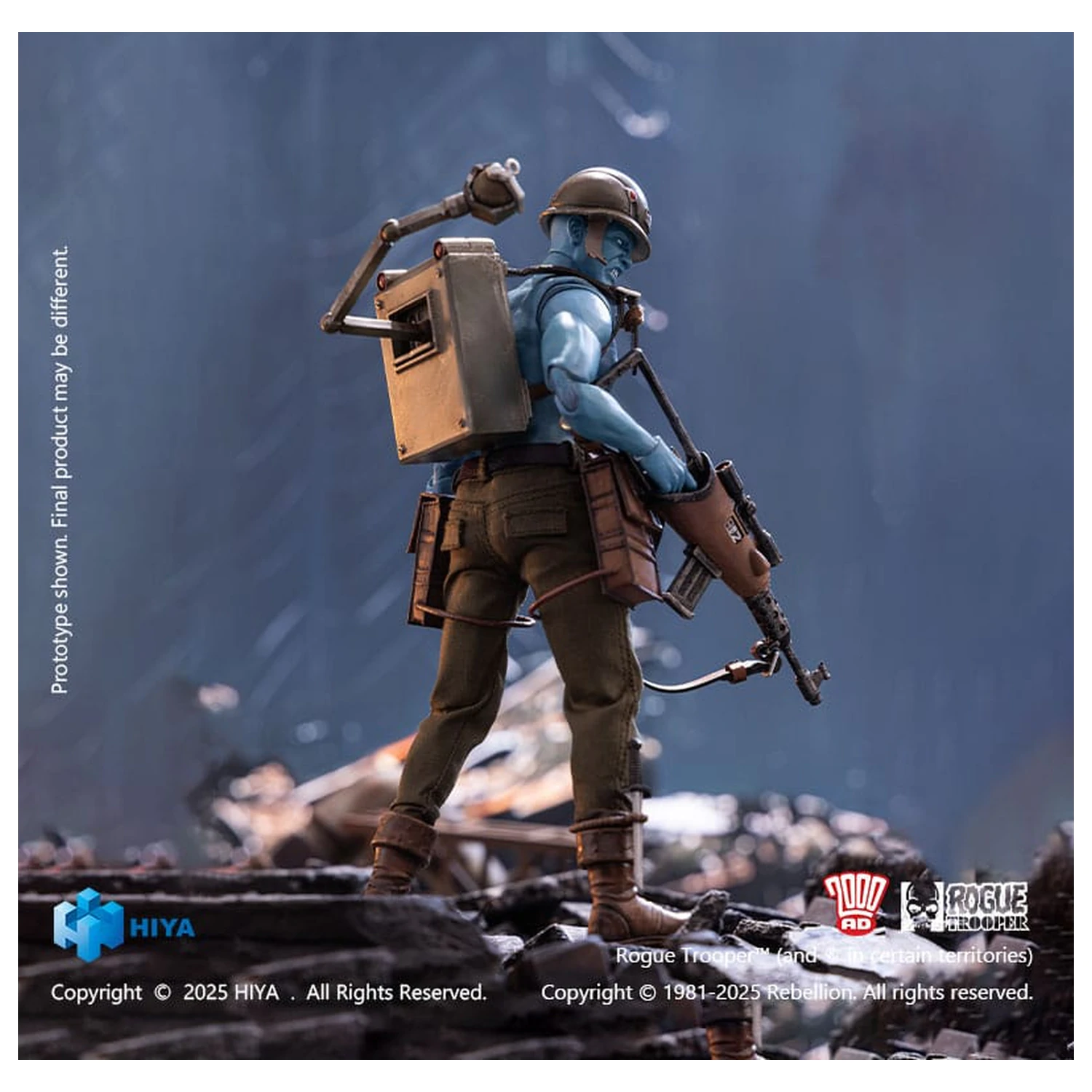 Rogue Trooper Exquisite Super Series Figurina de actiune 1/12 Rogue Trooper 16 cm poza produsului