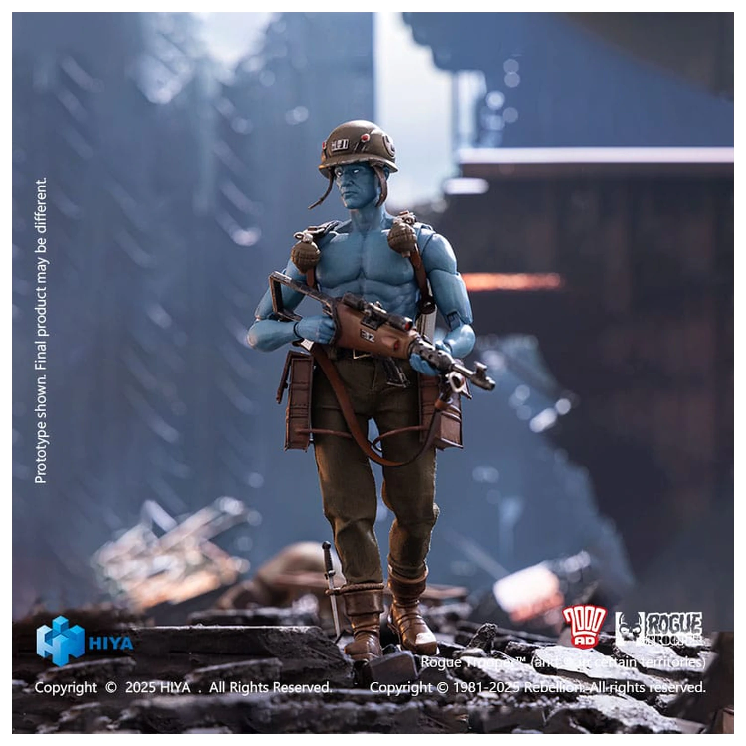 Rogue Trooper Exquisite Super Series Figurina de actiune 1/12 Rogue Trooper 16 cm poza produsului