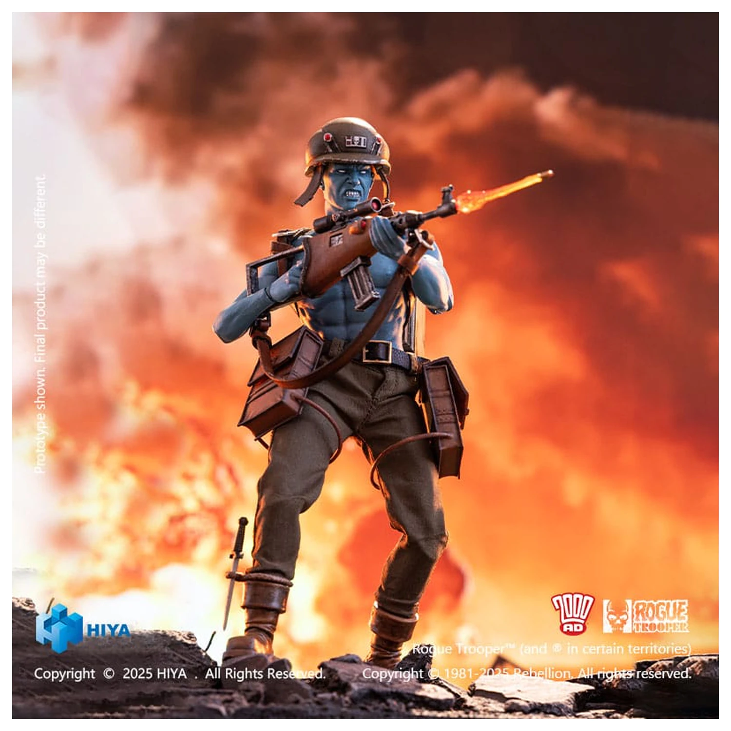 Rogue Trooper Exquisite Super Series Figurina de actiune 1/12 Rogue Trooper 16 cm poza produsului