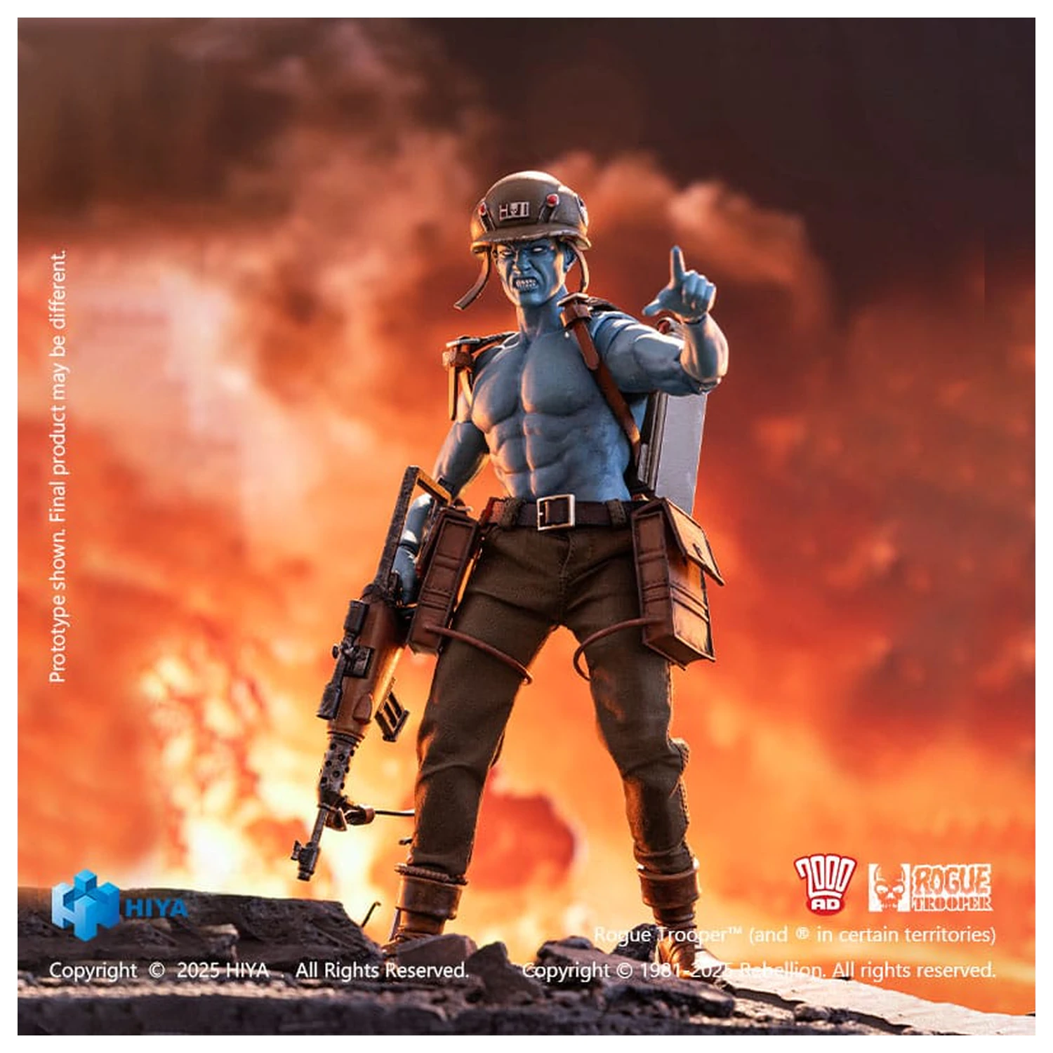 Rogue Trooper Exquisite Super Series Figurina de actiune 1/12 Rogue Trooper 16 cm poza produsului