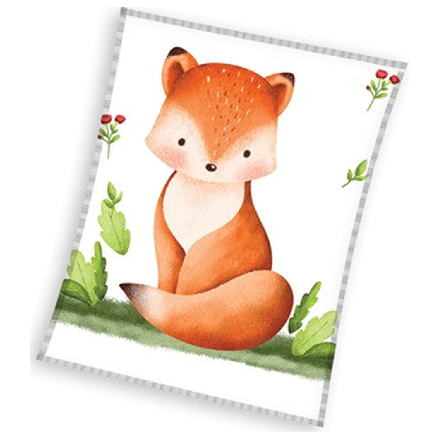 Rusty the Fox Pătură din fleece poza produsului