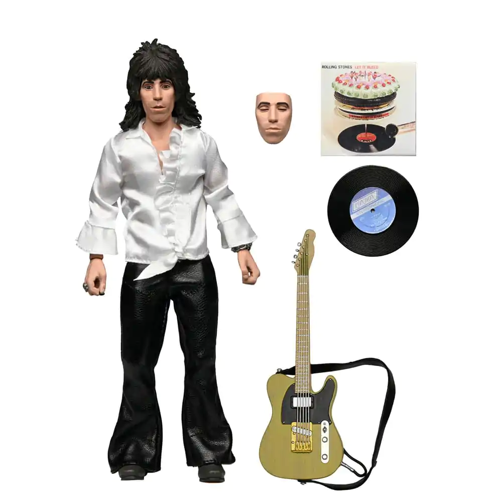 Rolling Stones Clothed Figure Acțiune Figurina Keith Richards (1975) 20 cm poza produsului