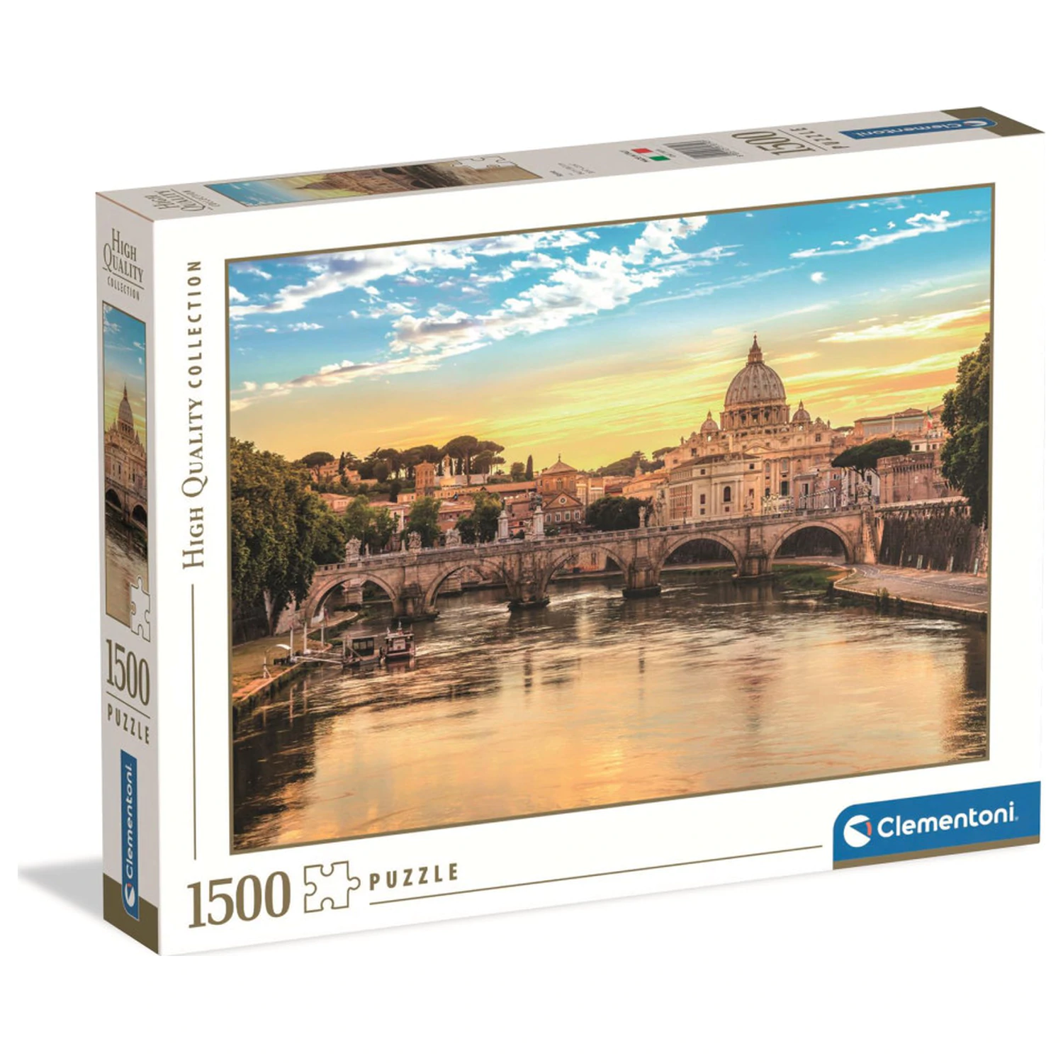 Rome St. Peter's puzzle tip jigsaw de 1500 de piese poza produsului