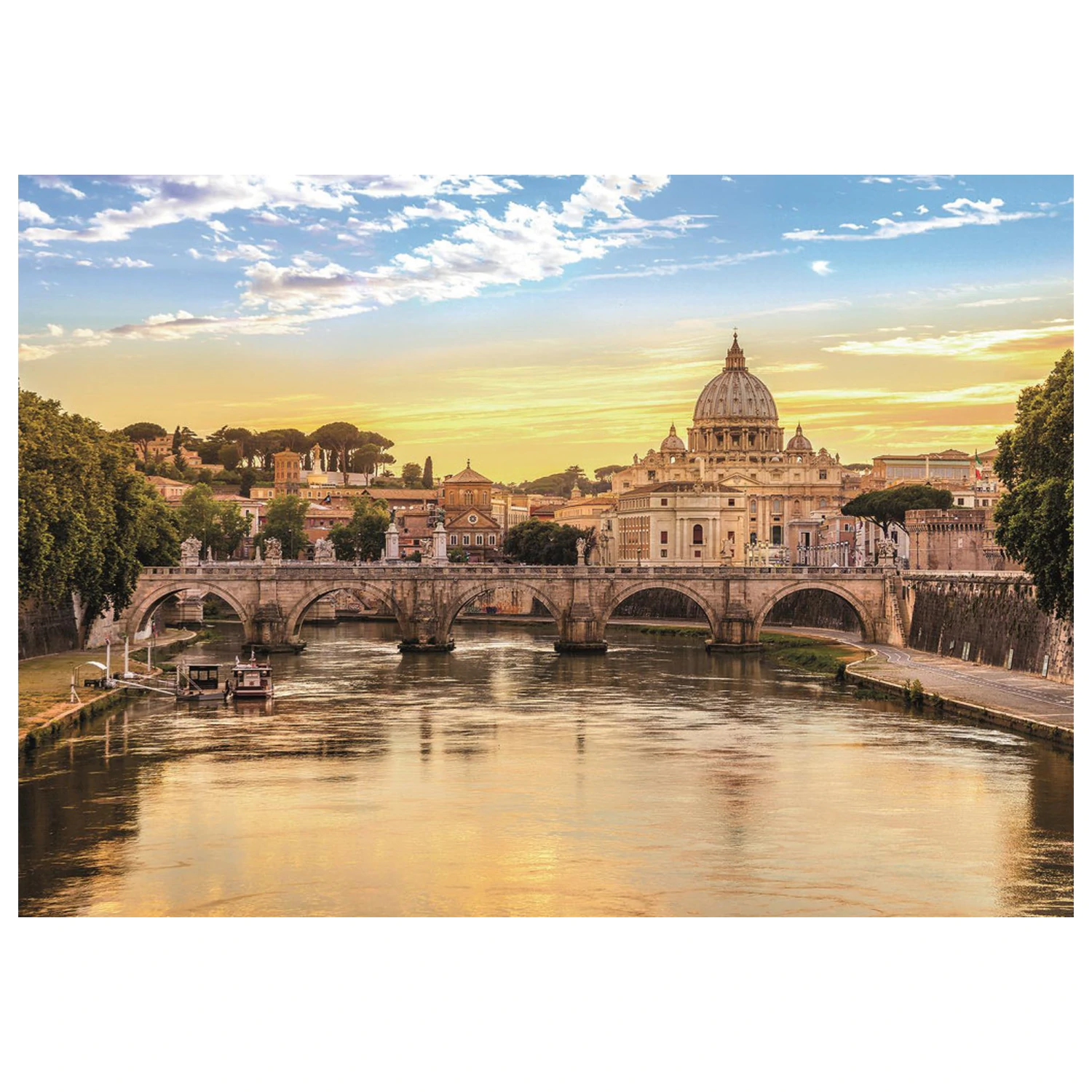 Rome St. Peter's puzzle tip jigsaw de 1500 de piese poza produsului