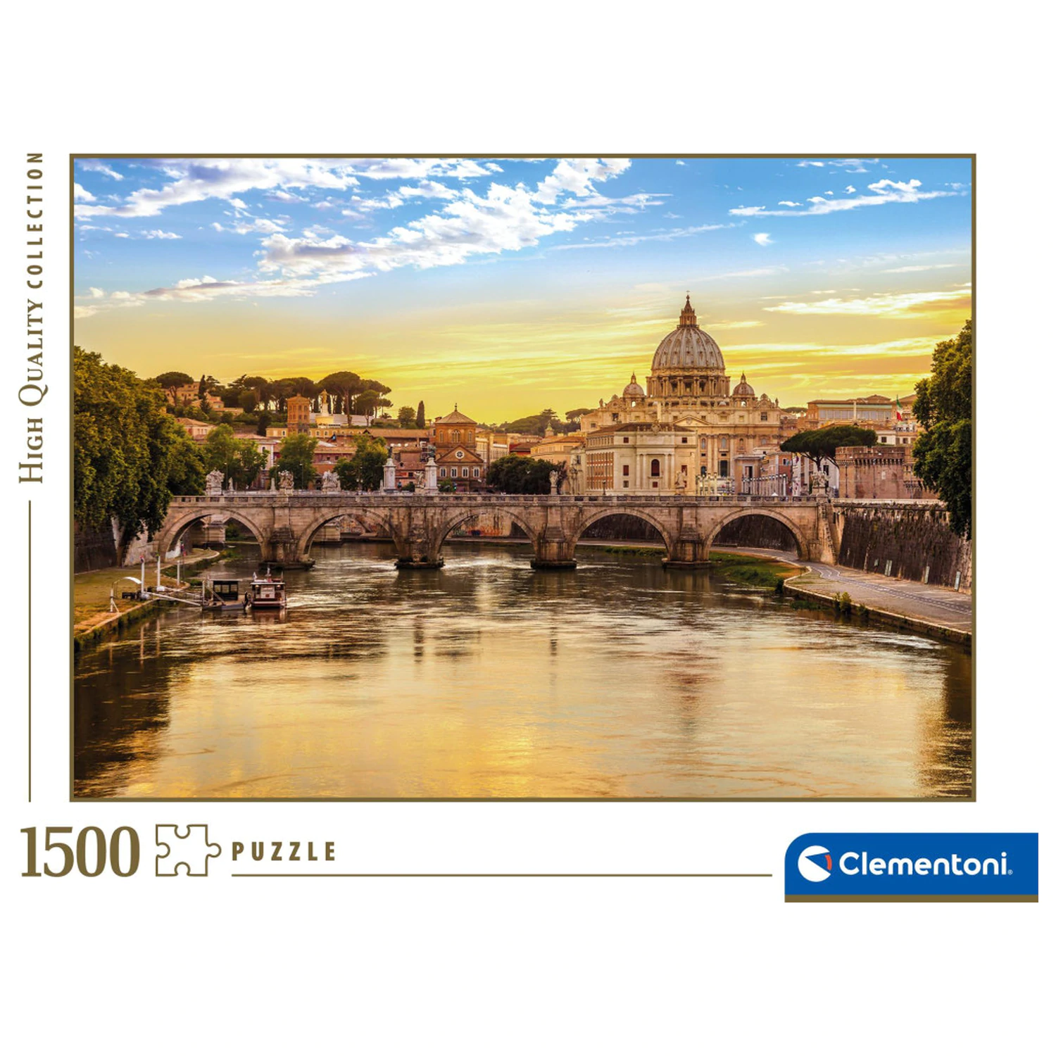 Rome St. Peter's puzzle tip jigsaw de 1500 de piese poza produsului