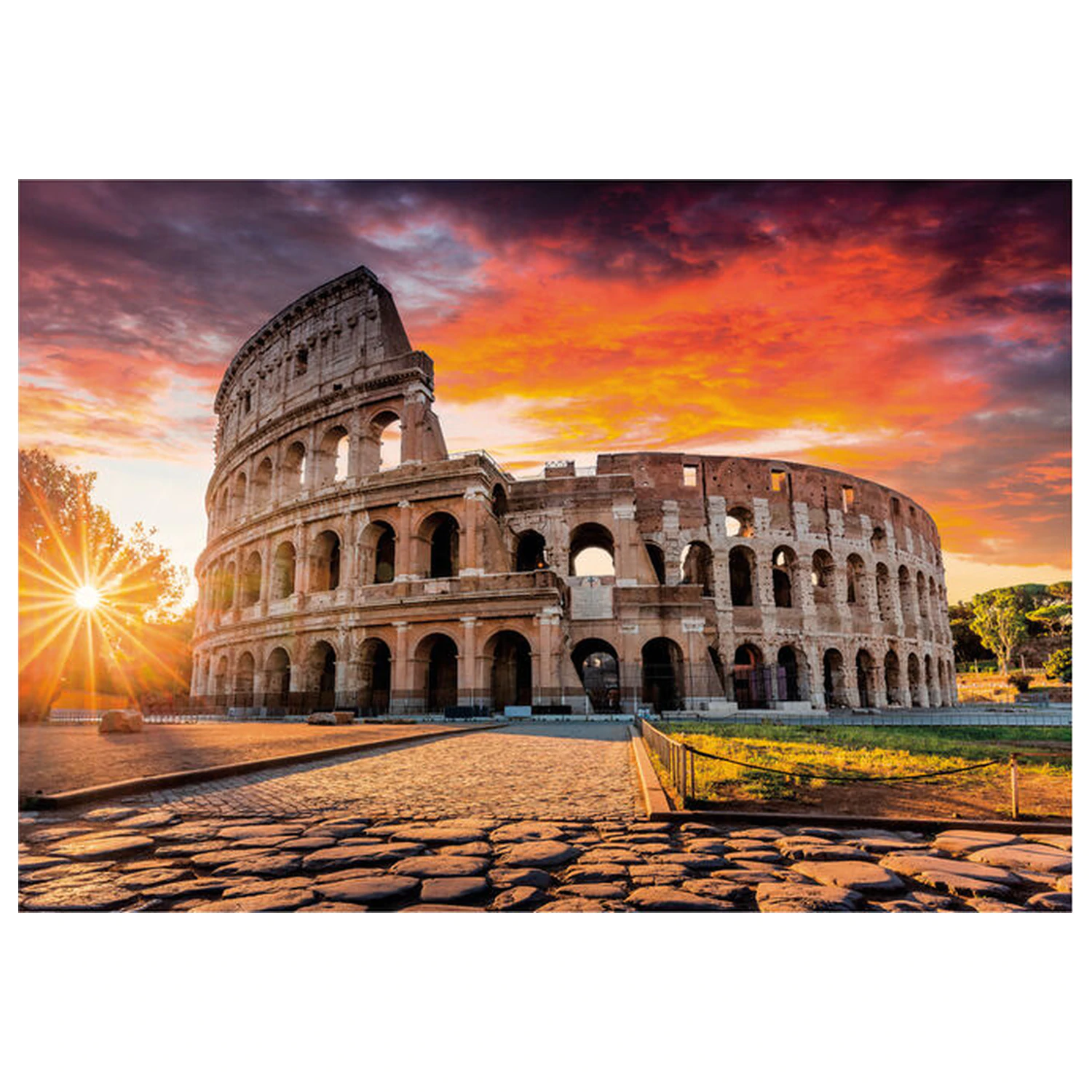 Roman Colosseum puzzle 1000 piese poza produsului