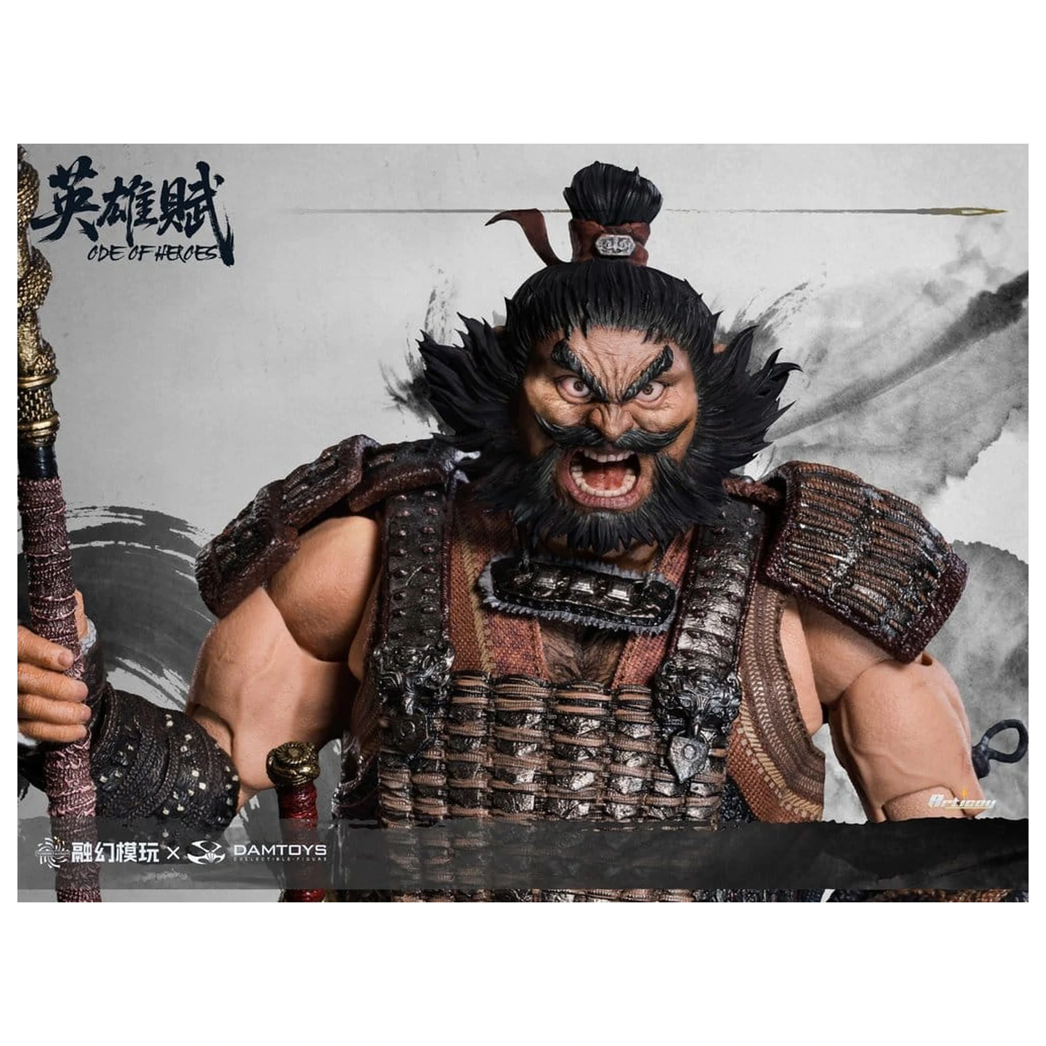 Romance of the Three Kingdoms Action Figure 1/12 Ode of Heroes: Zhang Fei (Deluxe) 16 centimetri poza produsului