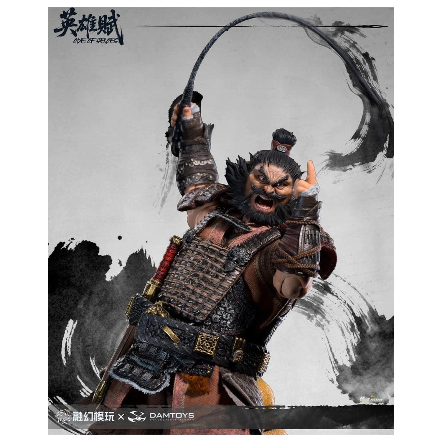 Romance of the Three Kingdoms Action Figure 1/12 Ode of Heroes: Zhang Fei (Deluxe) 16 centimetri poza produsului