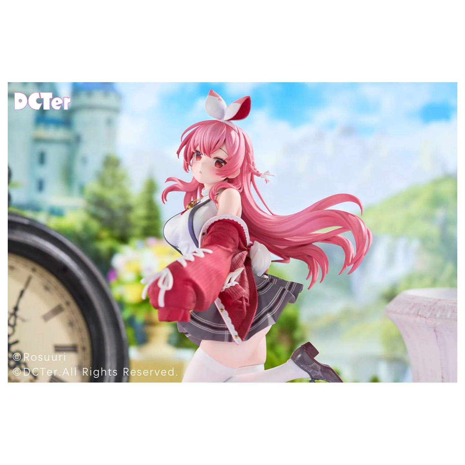 Rosuuri Original Character Statueta din PVC 1/7 White Rabbit Rosu Casual Clothes Ver. 25 cm poza produsului