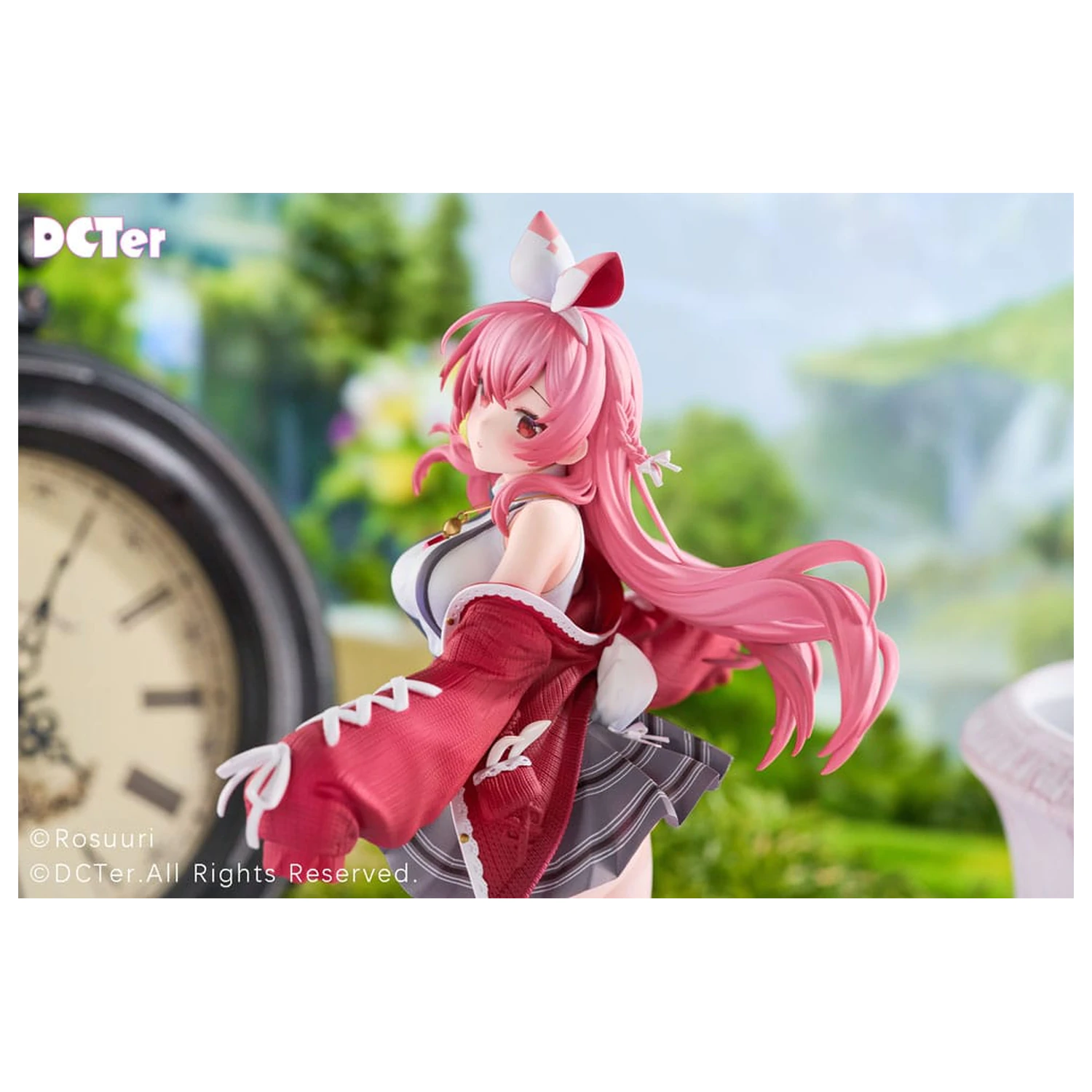 Rosuuri Original Character Statueta din PVC 1/7 White Rabbit Rosu Casual Clothes Ver. 25 cm poza produsului