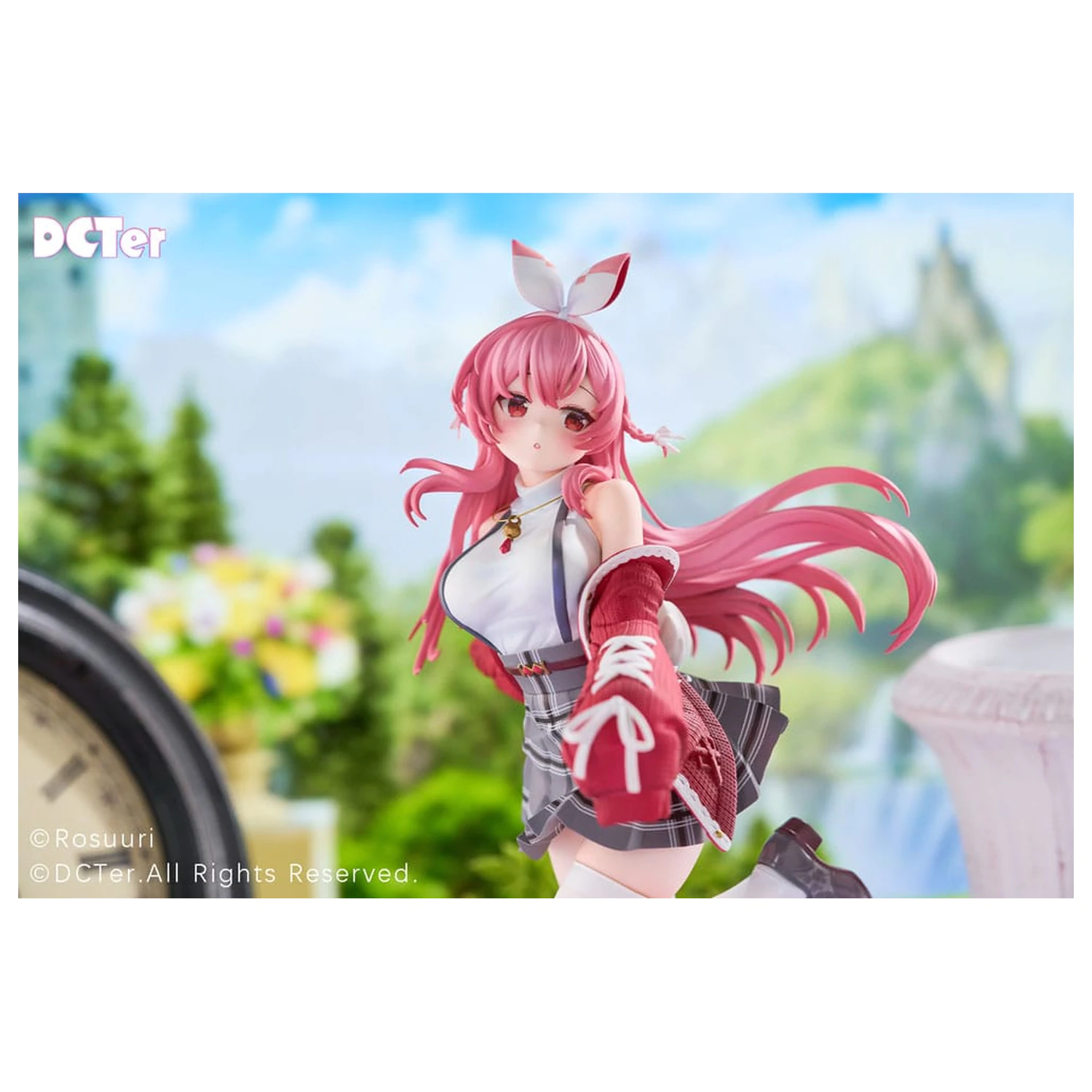 Rosuuri Original Character Statueta din PVC 1/7 White Rabbit Rosu Casual Clothes Ver. 25 cm poza produsului