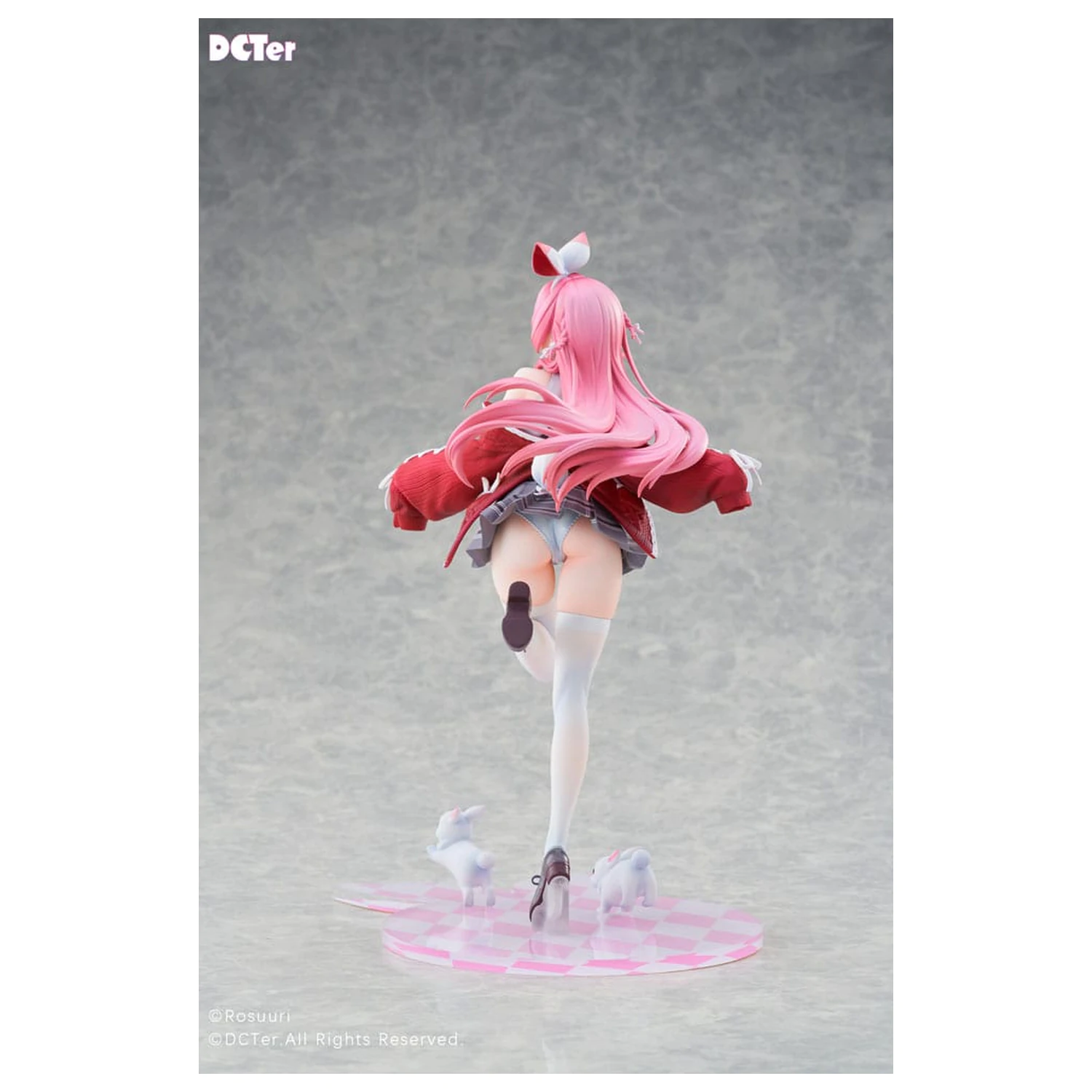 Rosuuri Original Character Statueta din PVC 1/7 White Rabbit Rosu Casual Clothes Ver. 25 cm poza produsului