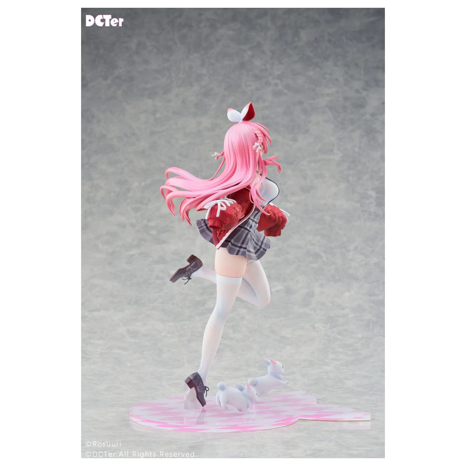 Rosuuri Original Character Statueta din PVC 1/7 White Rabbit Rosu Casual Clothes Ver. 25 cm poza produsului