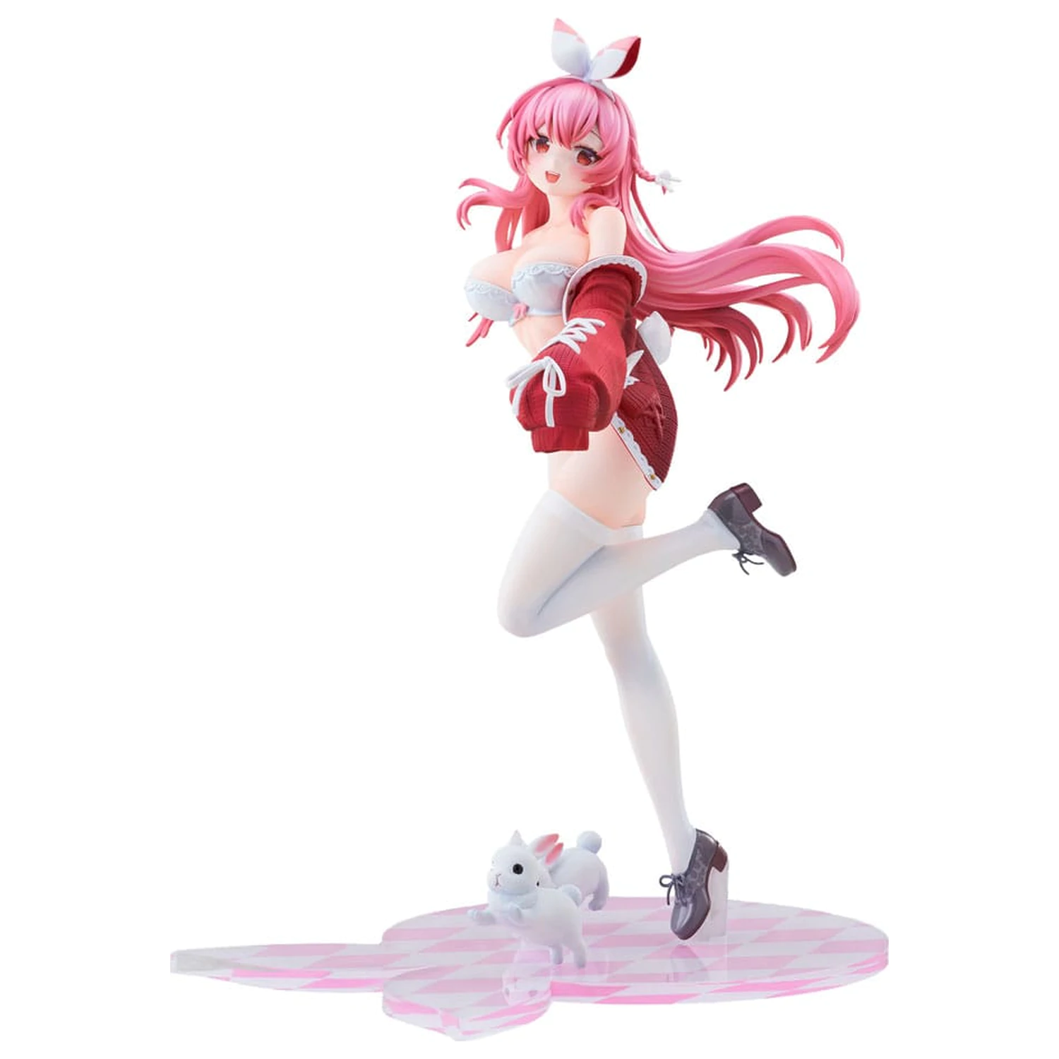 Rosuuri Original Character PVC statuie 1/7 White Rabbit Rosu Swimsuit Ver. 25 cm poza produsului