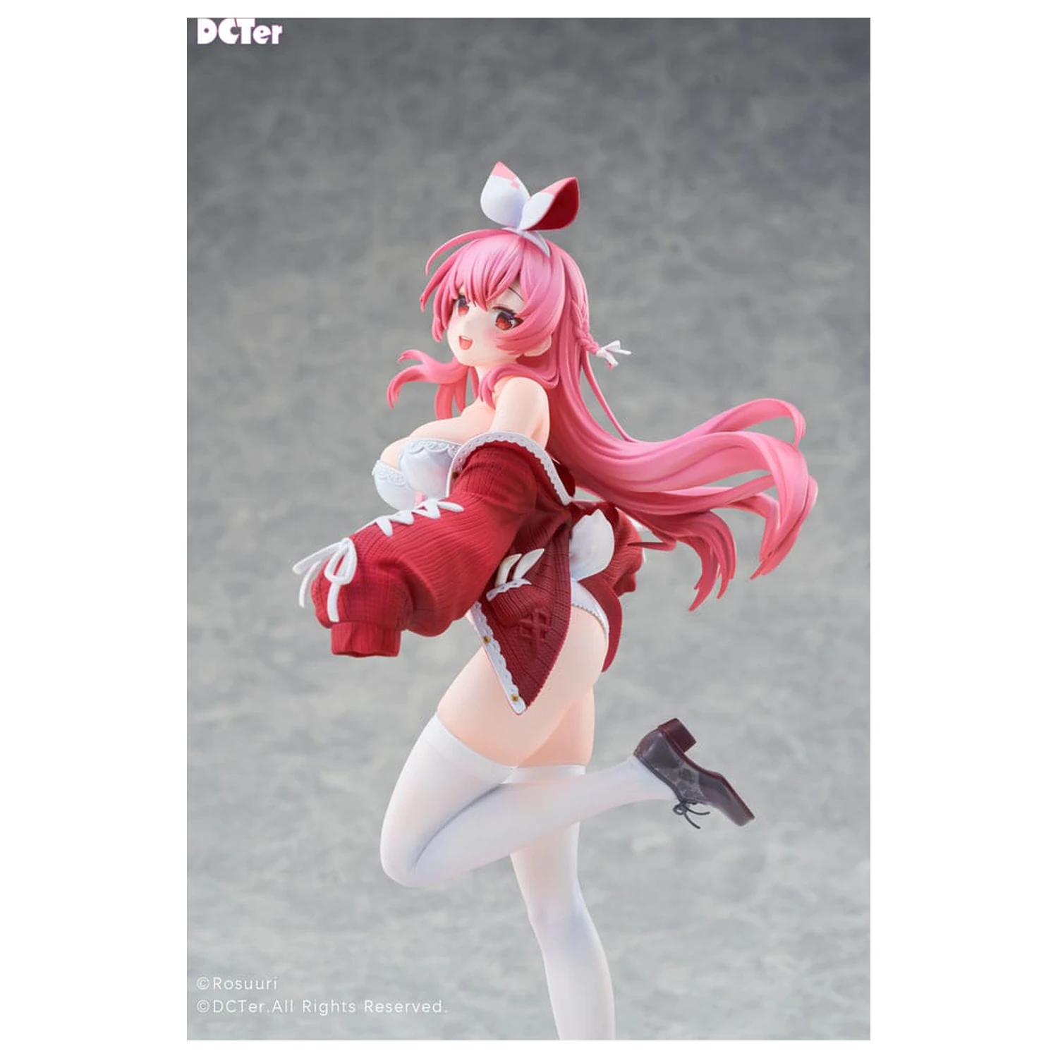 Rosuuri Original Character PVC statuie 1/7 White Rabbit Rosu Swimsuit Ver. 25 cm poza produsului
