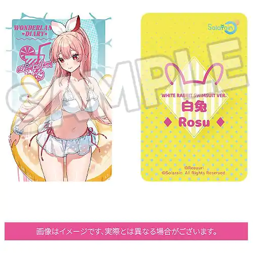 Statuie Rosuuri Original Character PVC 1/7 White Rabbit Rosu: Swimsuit Ver. 25 cm poza produsului