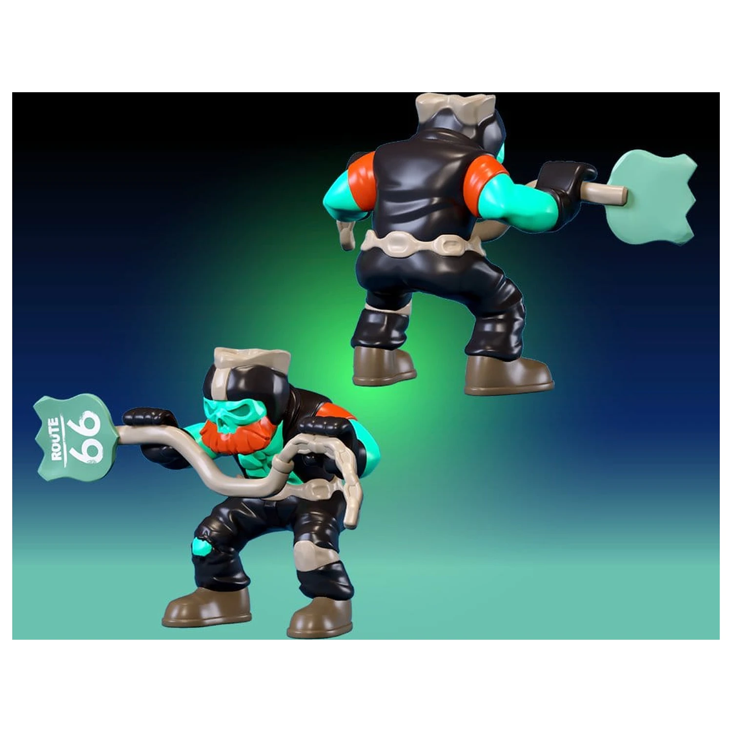 Rover Robin Plastic Model Kit Overtakes Skull Rider poza produsului