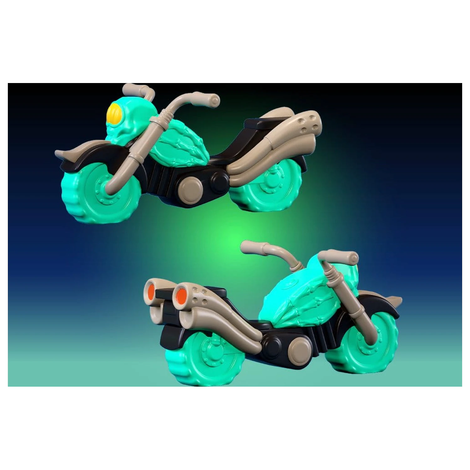 Rover Robin Plastic Model Kit Overtakes Skull Rider poza produsului