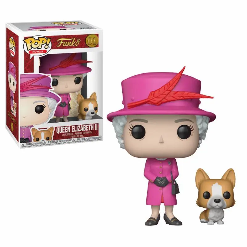 Royal Family POP! Figurina de vinil Regina Elisabeta a II-a 9 cm poza produsului