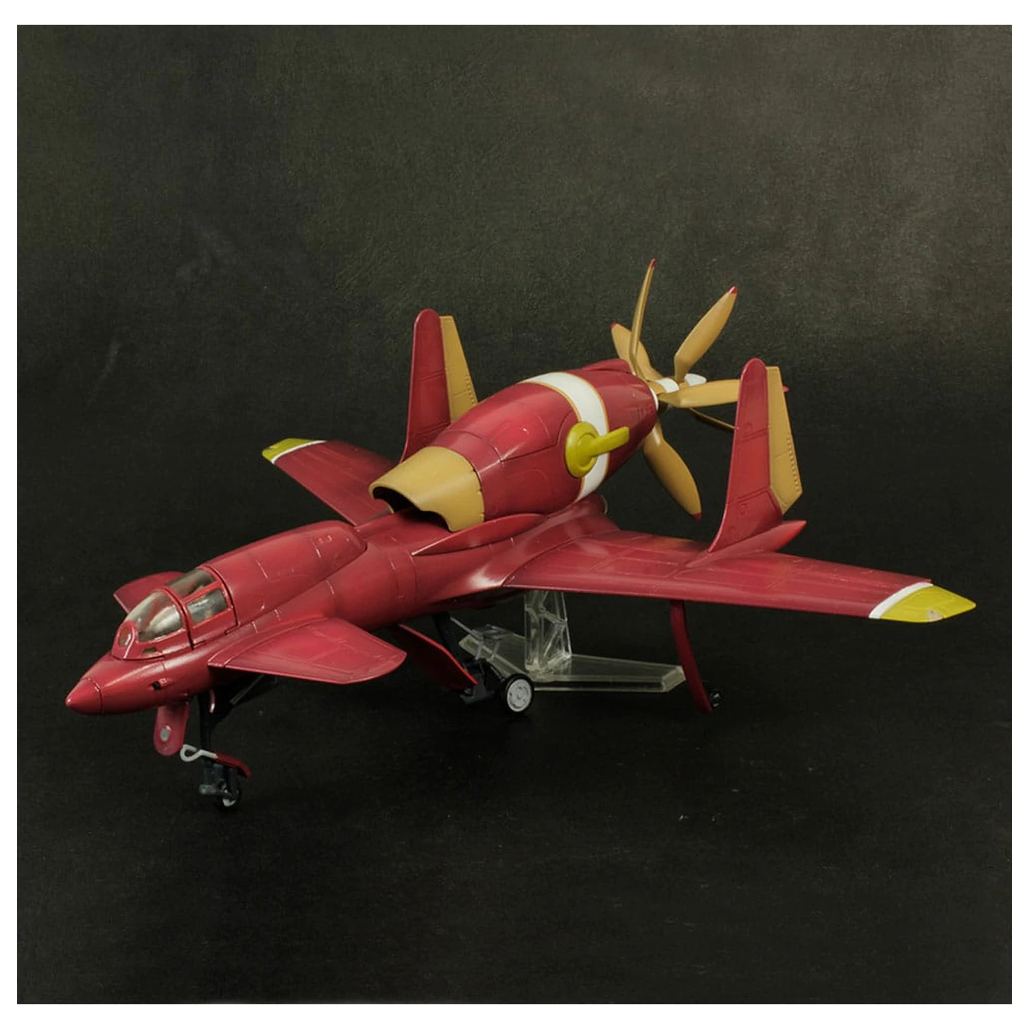 Royal Space Force: The Wings of Honneamise kit de model din plastic 1/72 Honneamise Oukoku Air Force Fighter Schira-DOW 3rd (Single Seat Type) 21 cm poza produsului