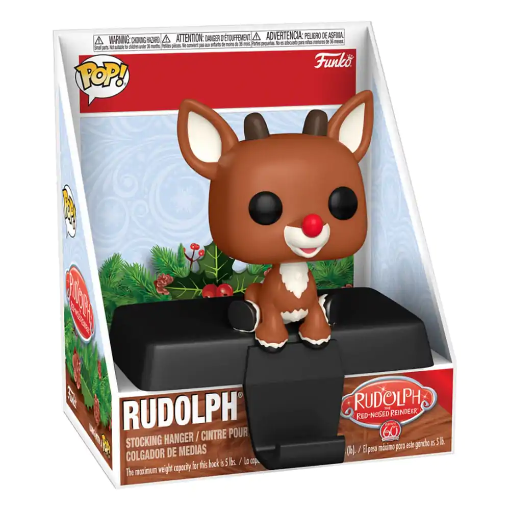 Rudolph the Red-Nosed Reindeer Funko POP! Figurina Edge-Sitter Rudolph 9 cm poza produsului