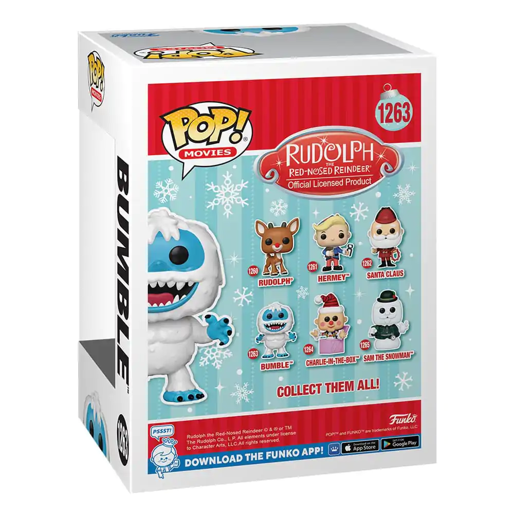 Rudolph the Red-Nosed Reindeer POP! Movies figurină de vinil Bumble 9 cm poza produsului