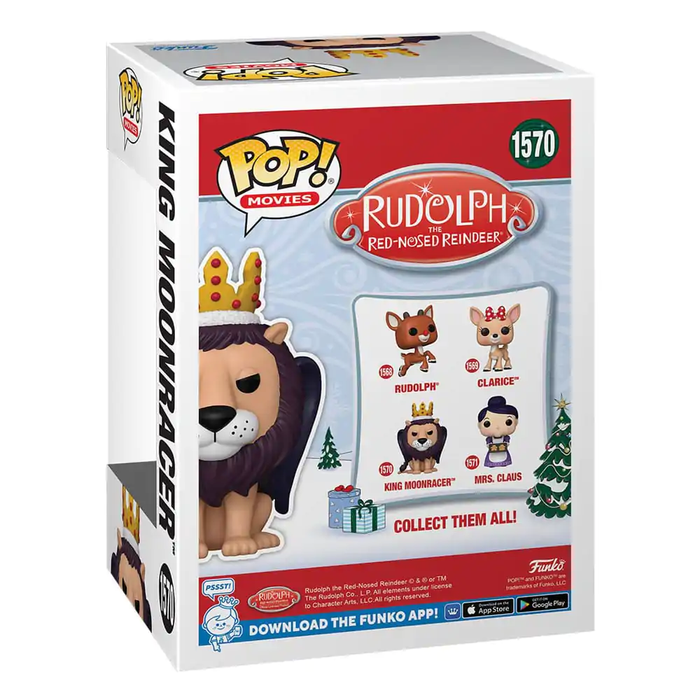 Rudolph the Red-Nosed Reindeer Funko POP! Movies figurină vinyl King Moonracer 9 cm poza produsului